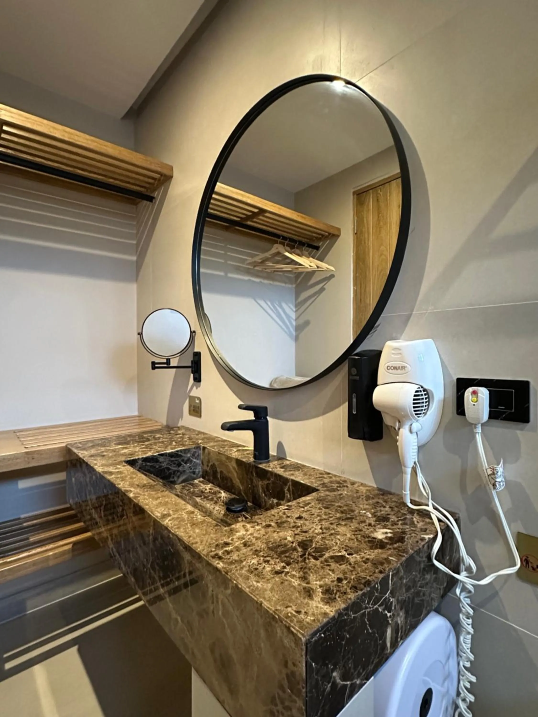 Bathroom in Hotel y Cabañas Covemar