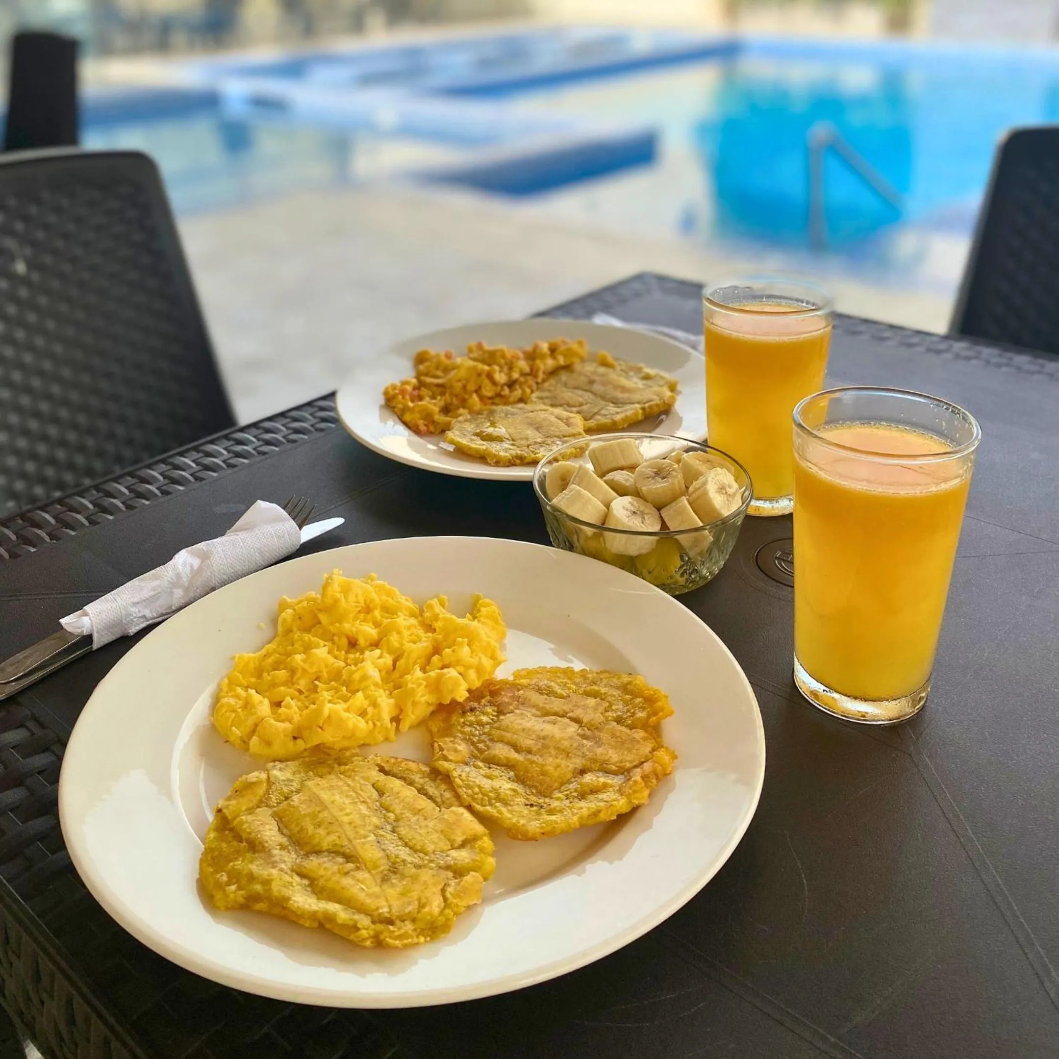 Breakfast in Hotel y Cabañas Covemar