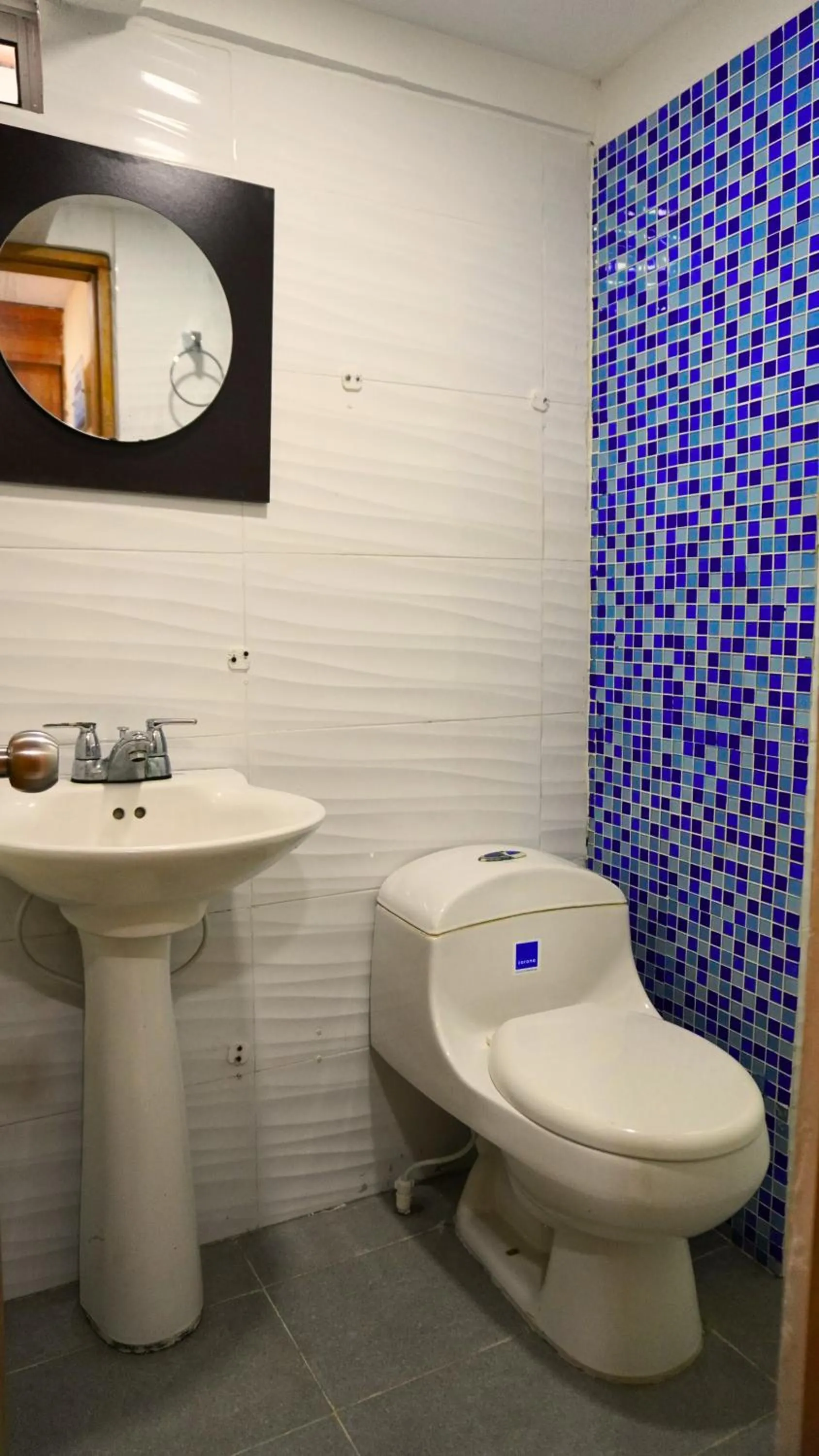 Bathroom in Hotel y Cabañas Covemar