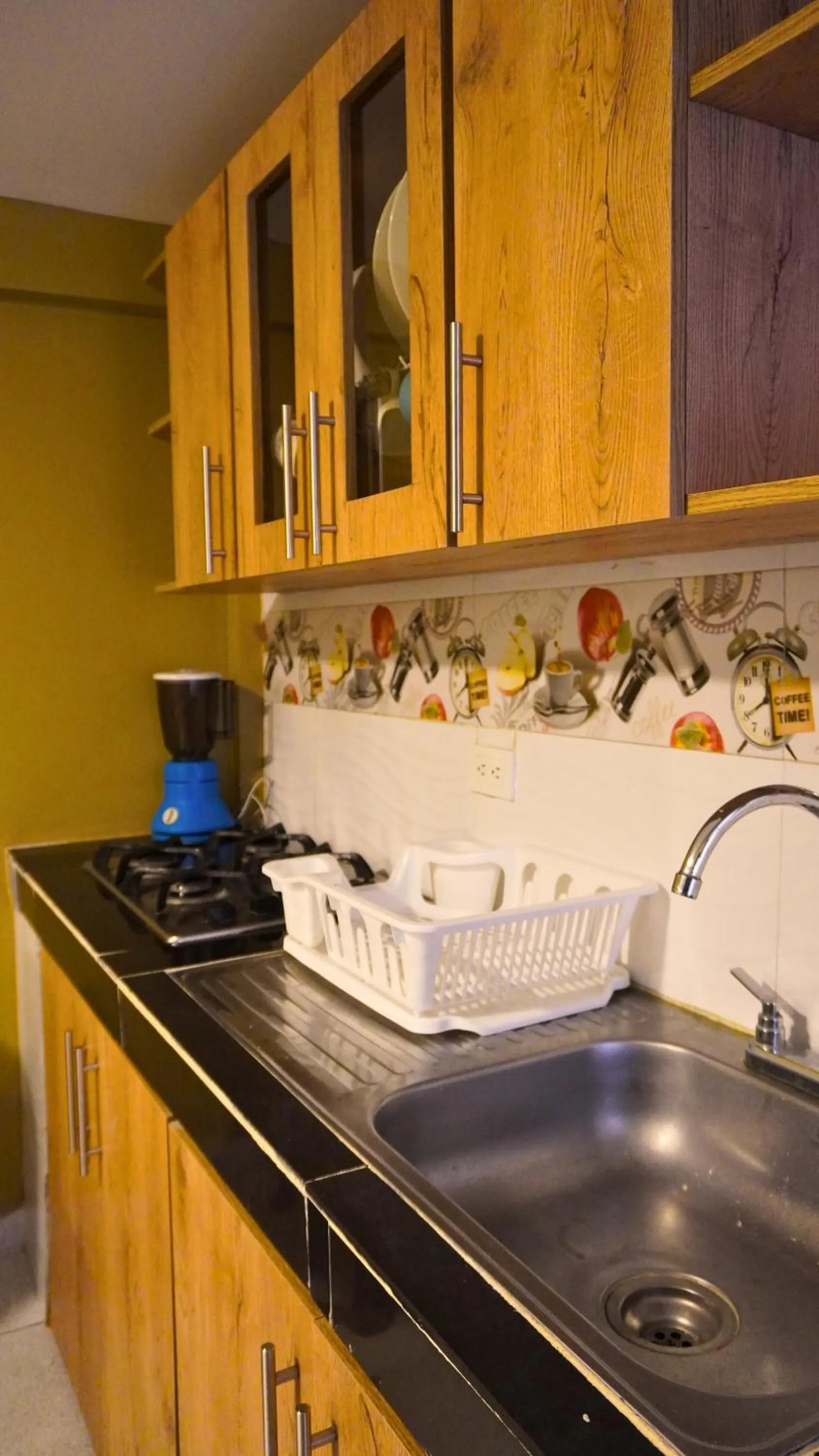 Kitchen or kitchenette in Hotel y Cabañas Covemar