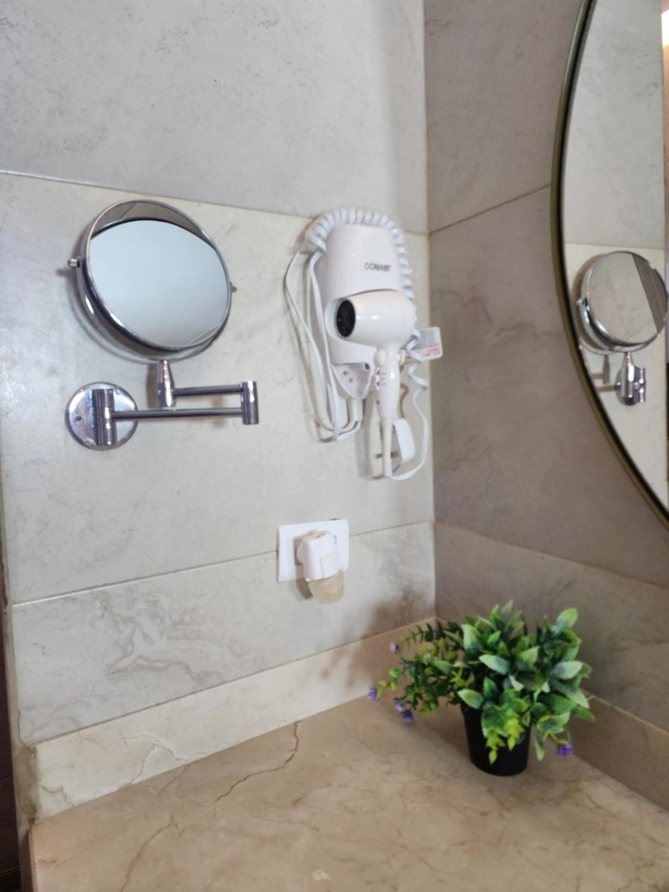 Bathroom in Hotel y Cabañas Covemar