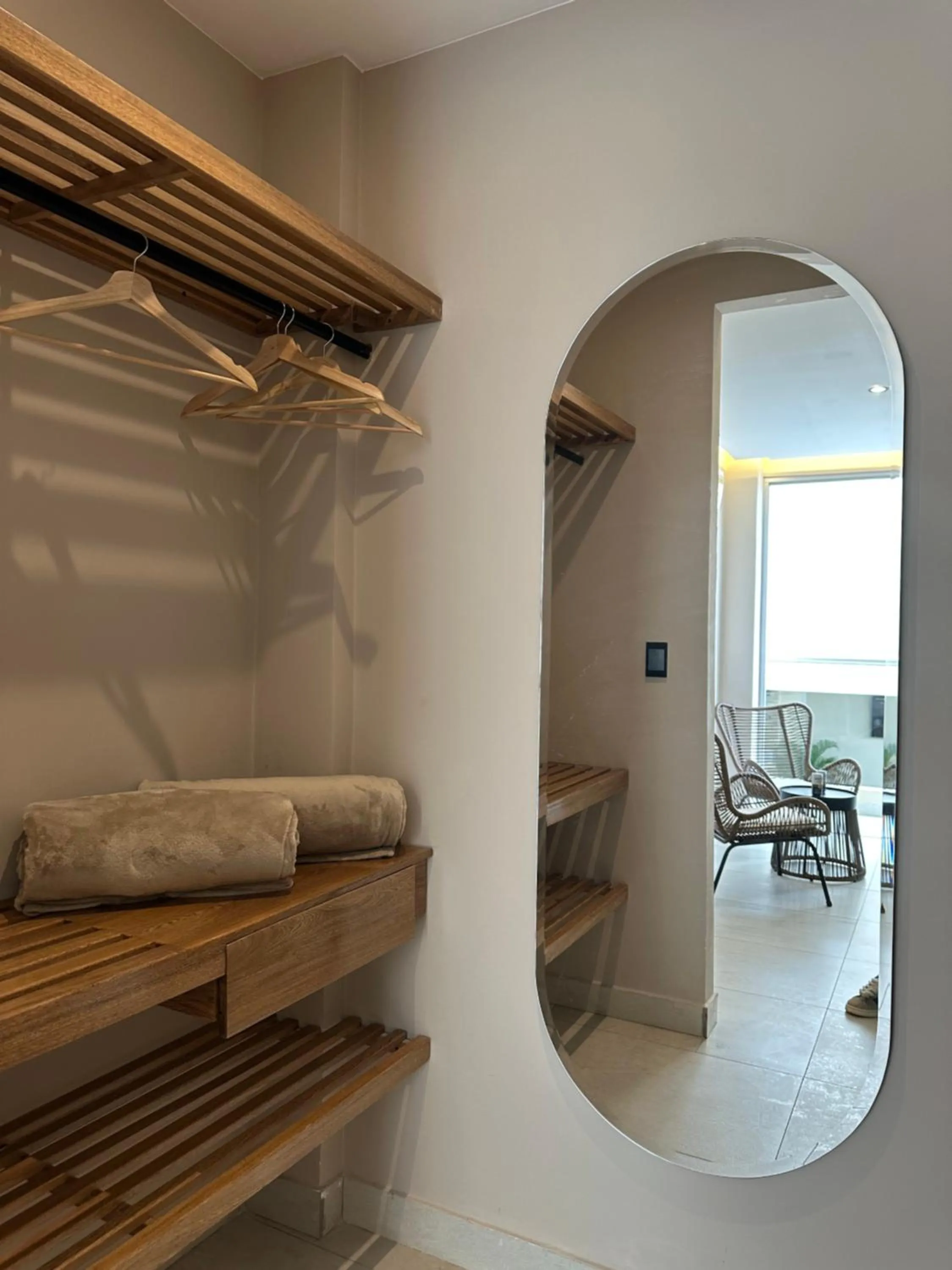 wardrobe in Hotel y Cabañas Covemar