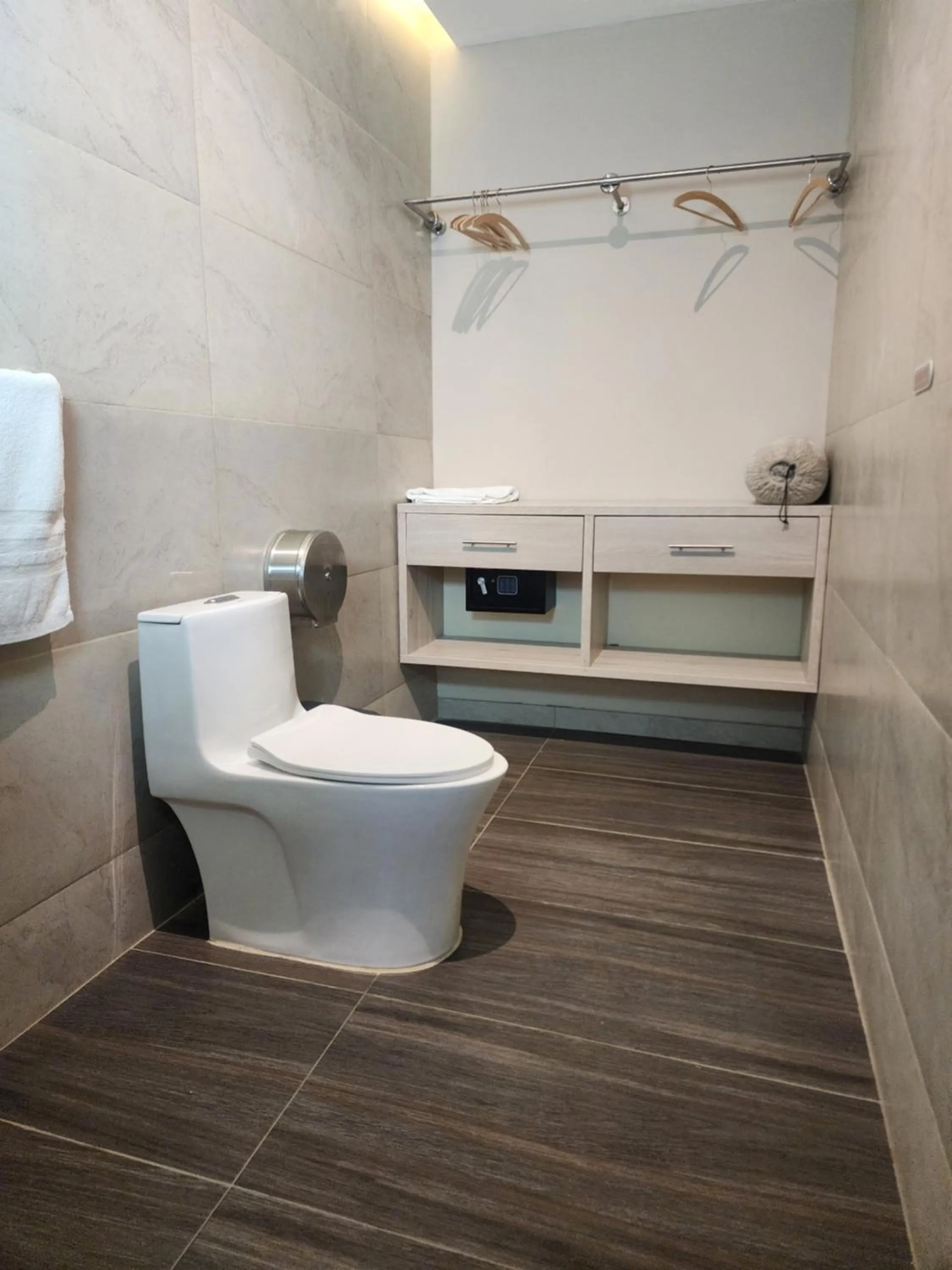 Bathroom in Hotel y Cabañas Covemar