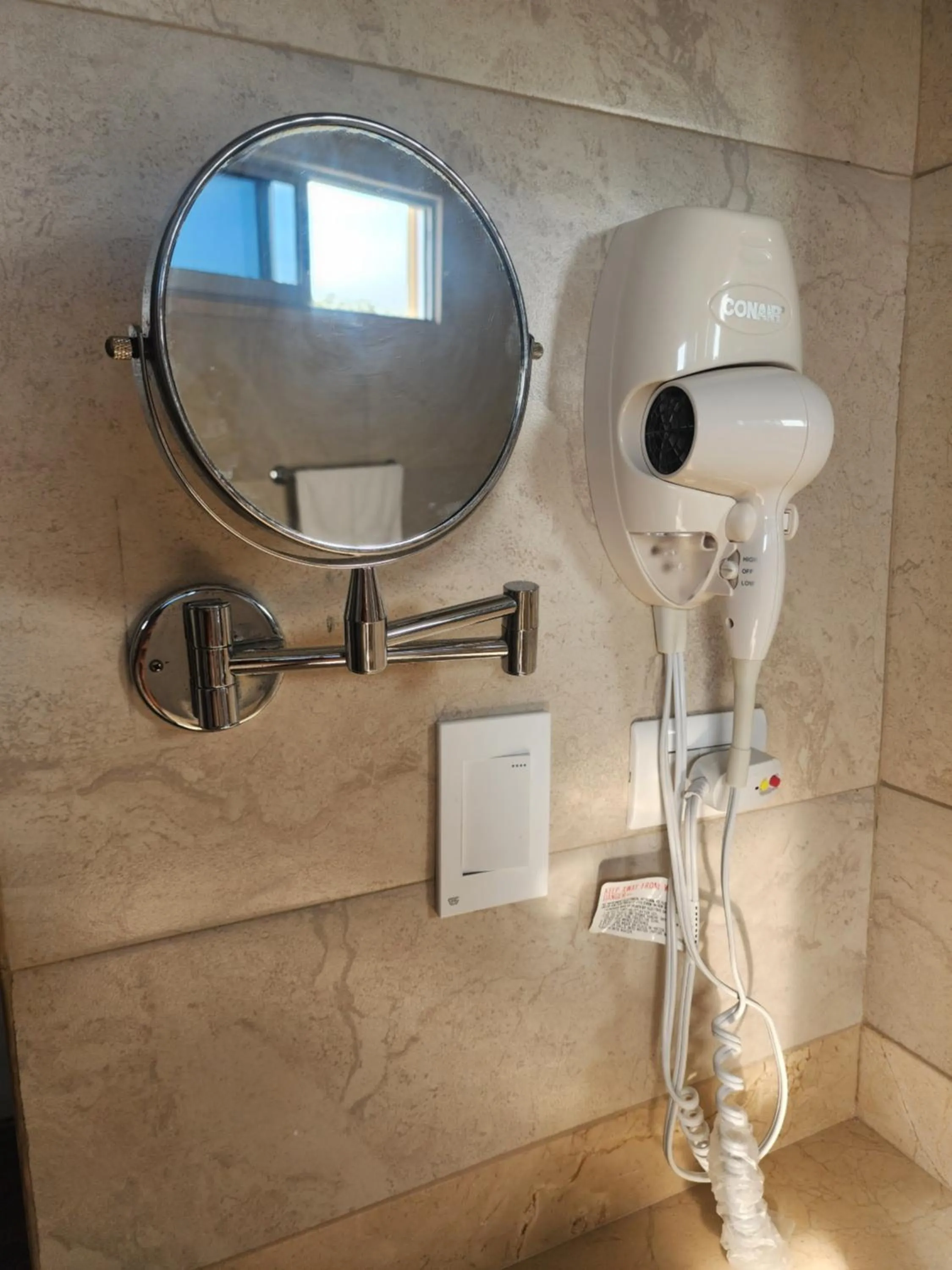 Bathroom in Hotel y Cabañas Covemar