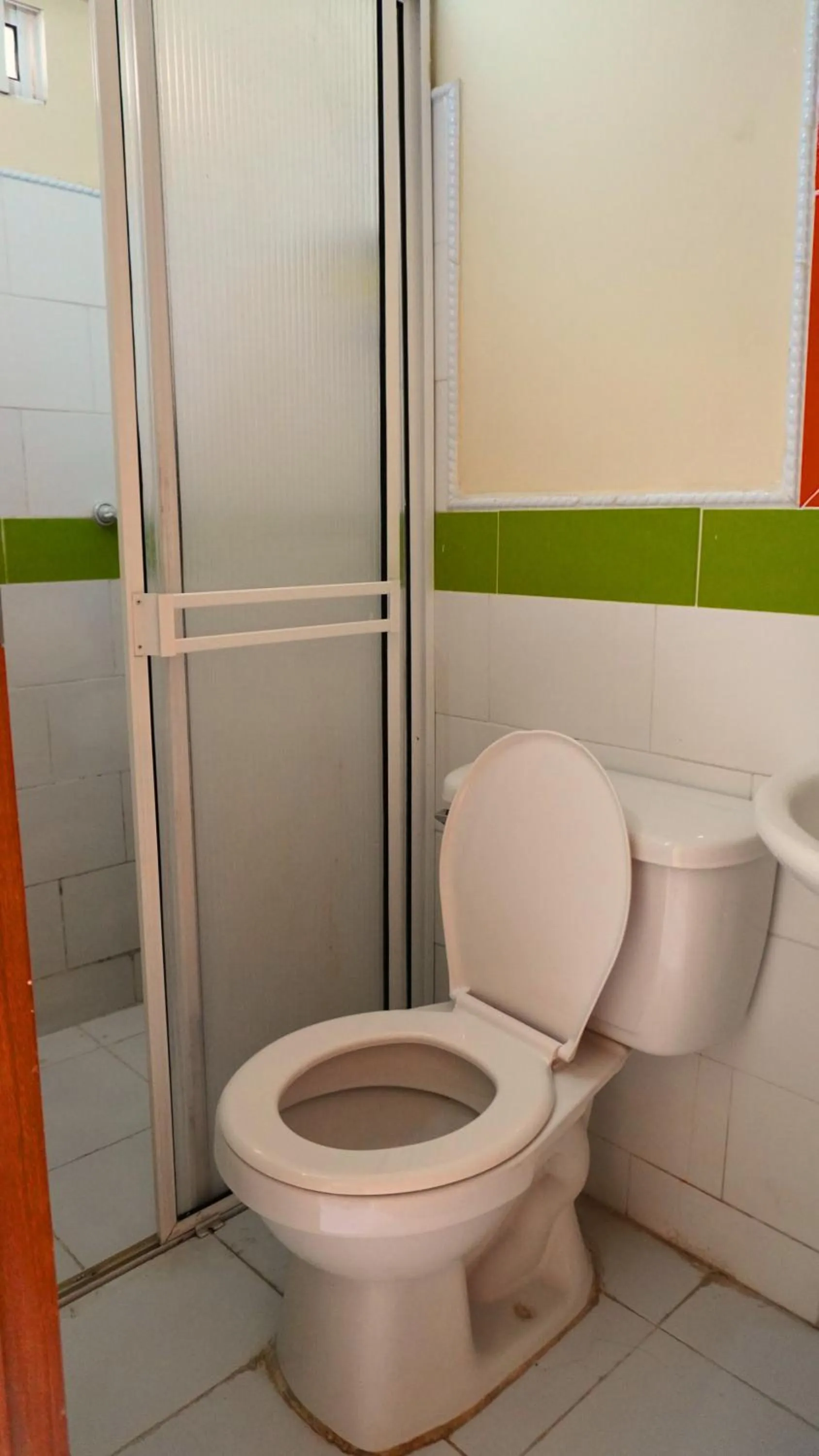 Bathroom in Hotel y Cabañas Covemar