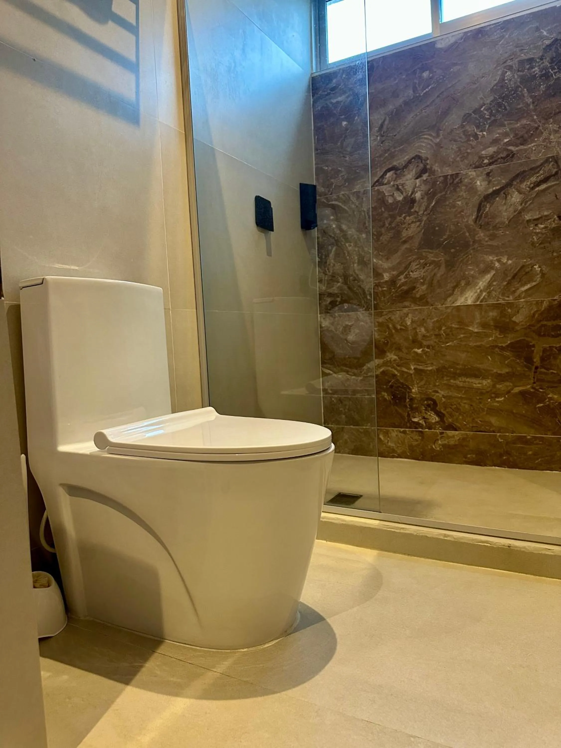 Bathroom in Hotel y Cabañas Covemar