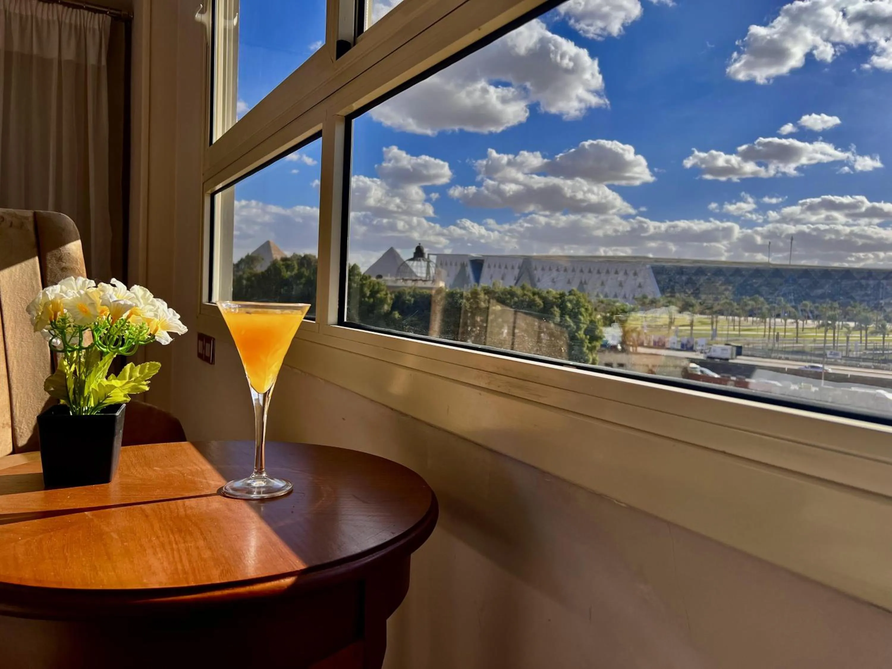 View (from property/room) in New Museum Guest House, Pyramids View