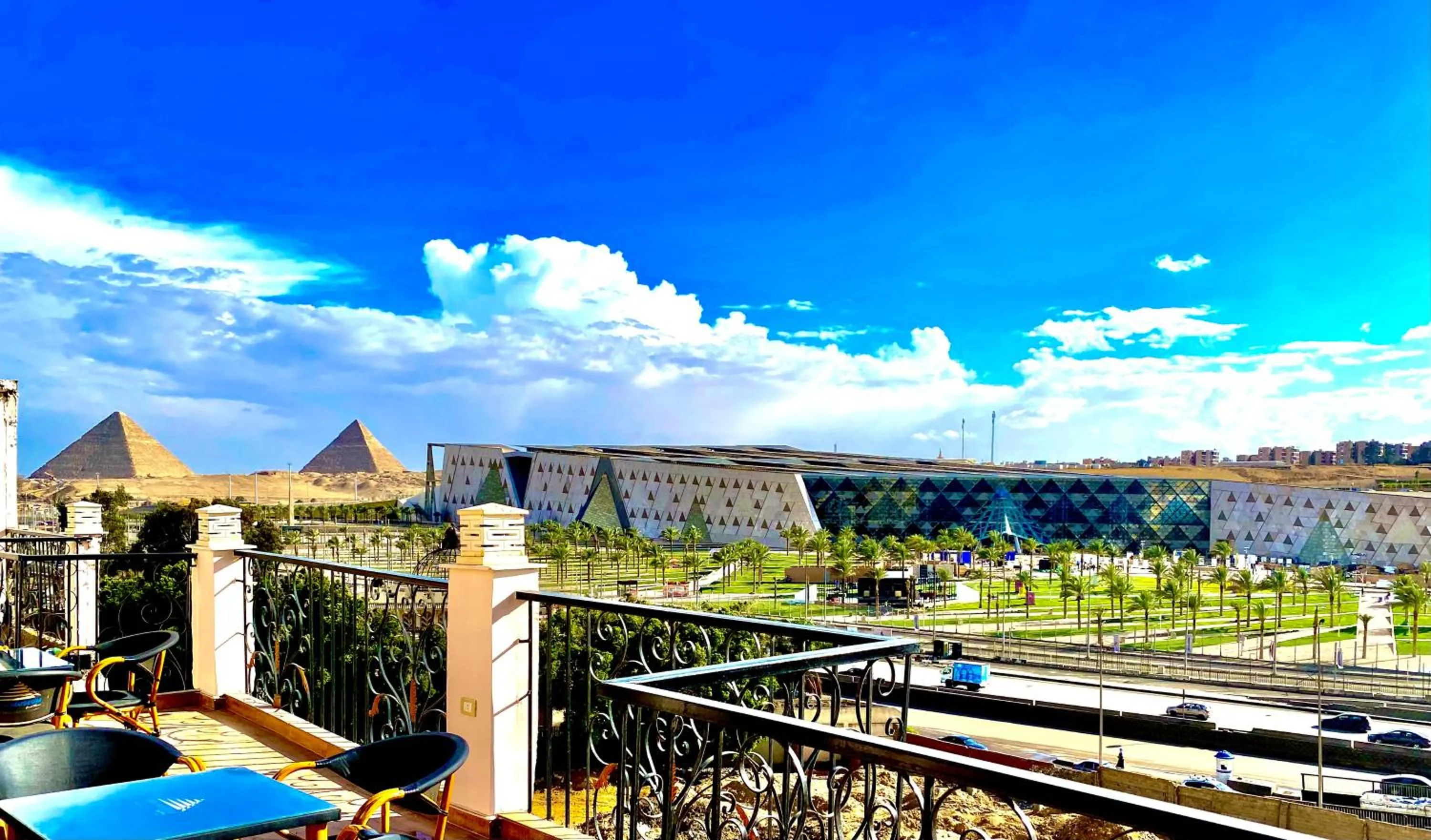 View (from property/room) in New Museum Guest House, Pyramids View