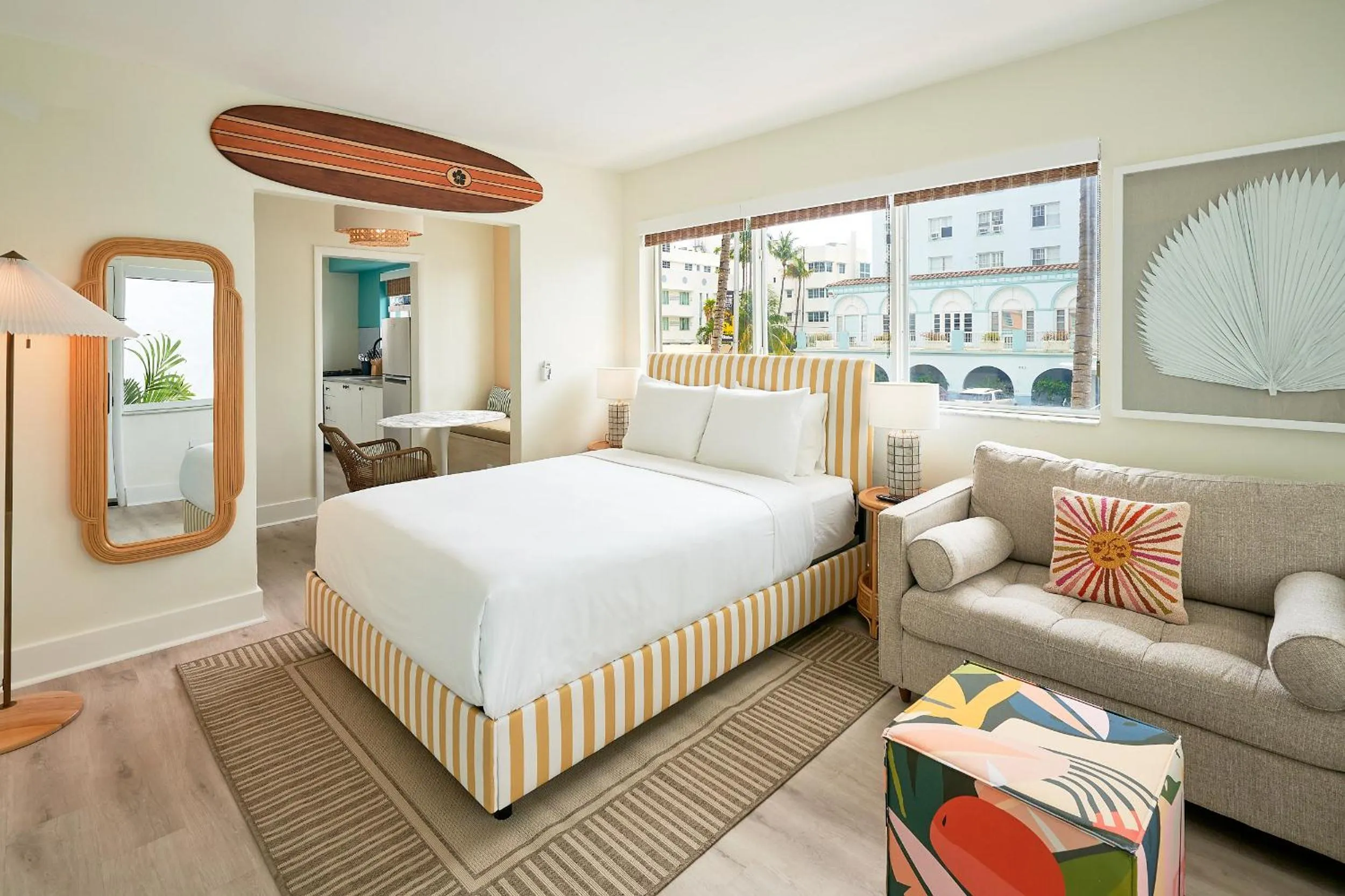 Bed in Aloha Fridays