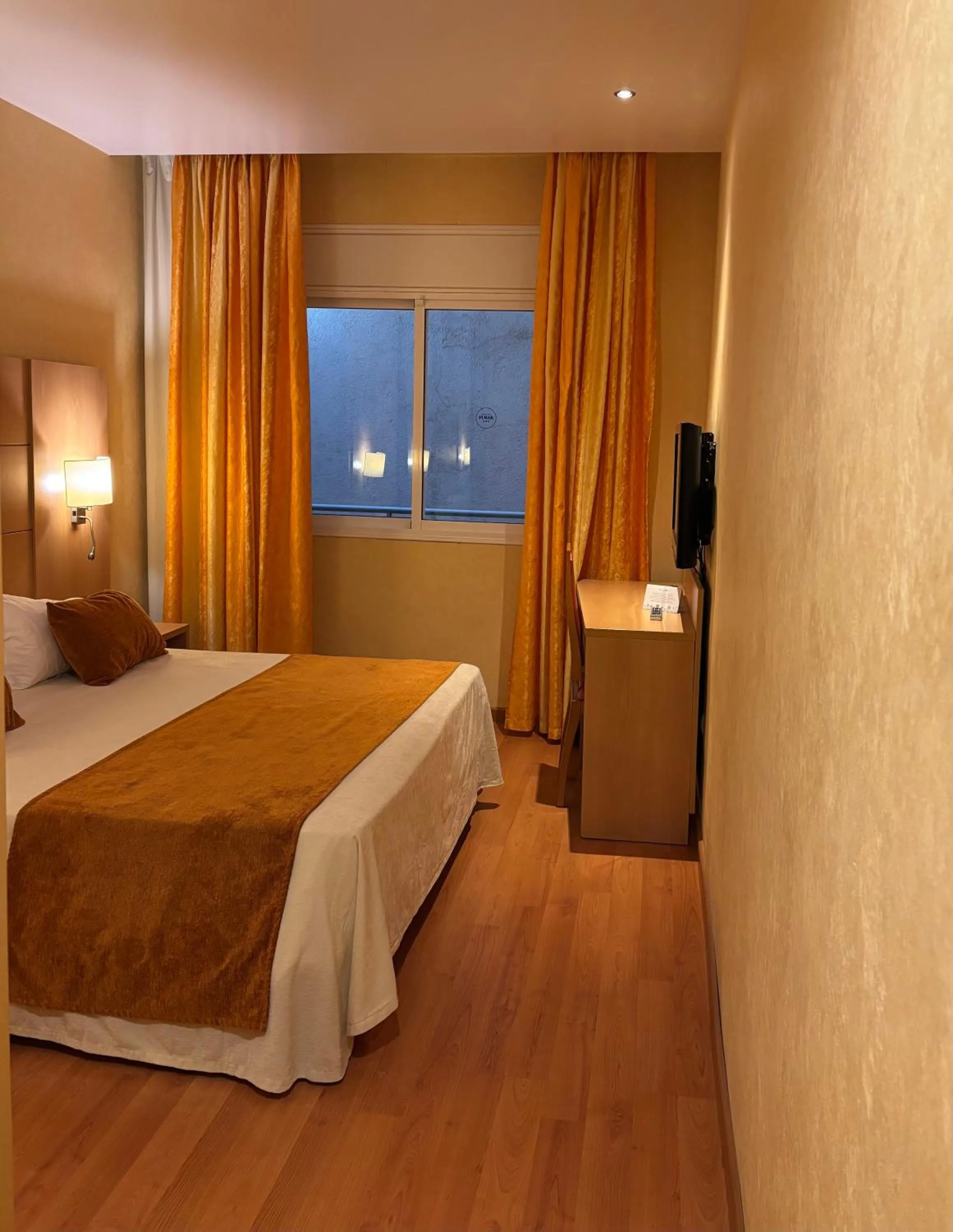 Bed in Hotel Pimar & Spa