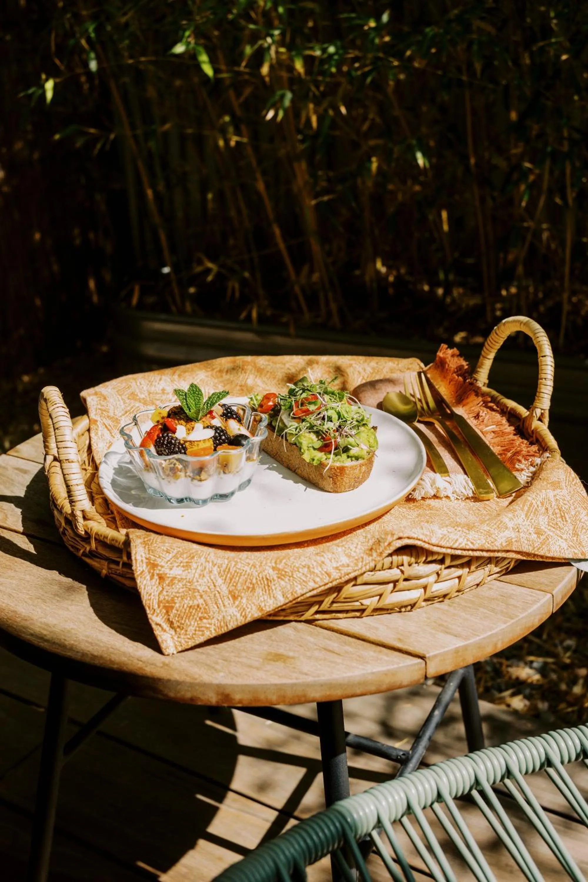 Food and drinks in Twelve Senses Retreat