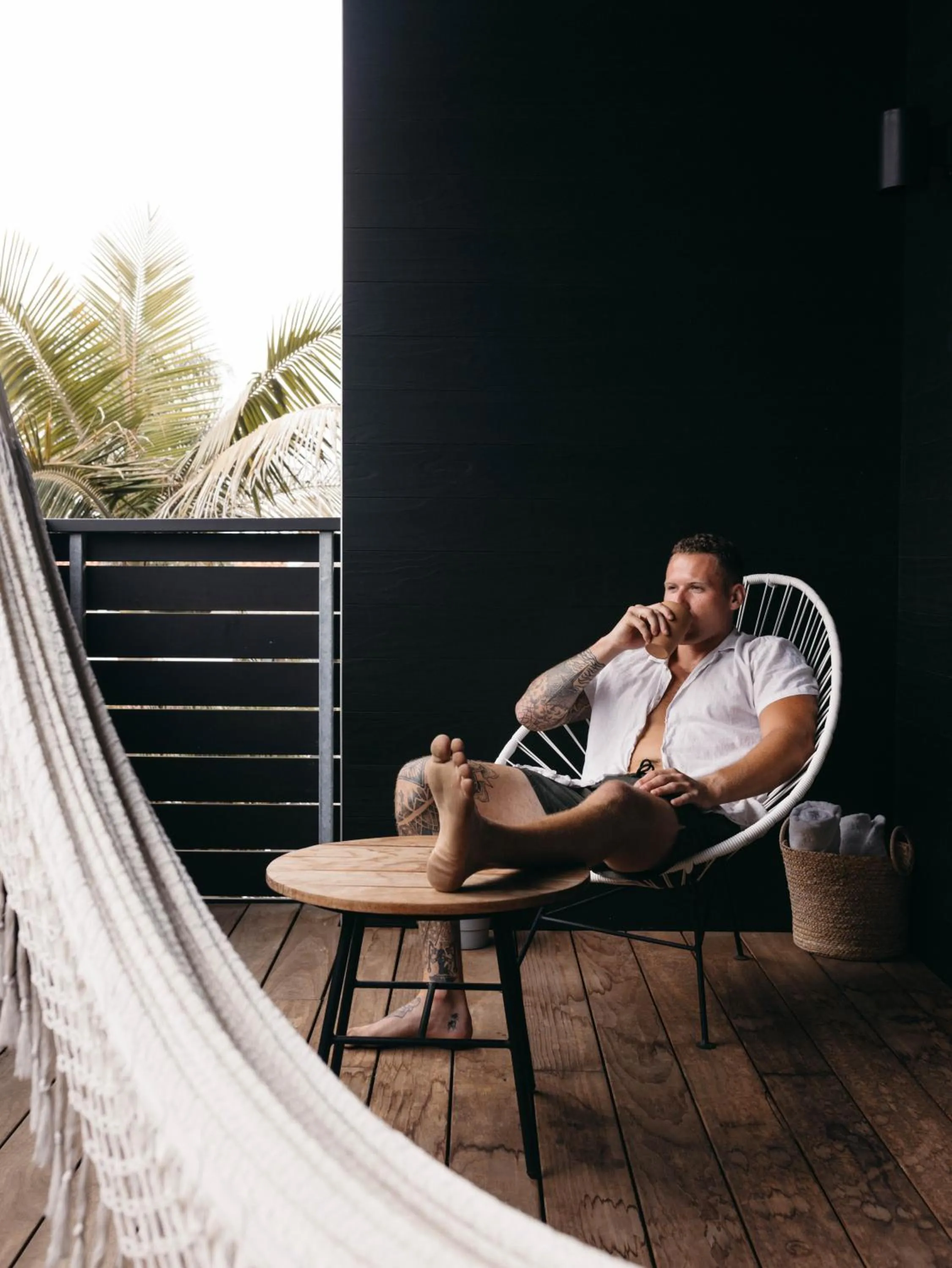 Patio in Twelve Senses Retreat