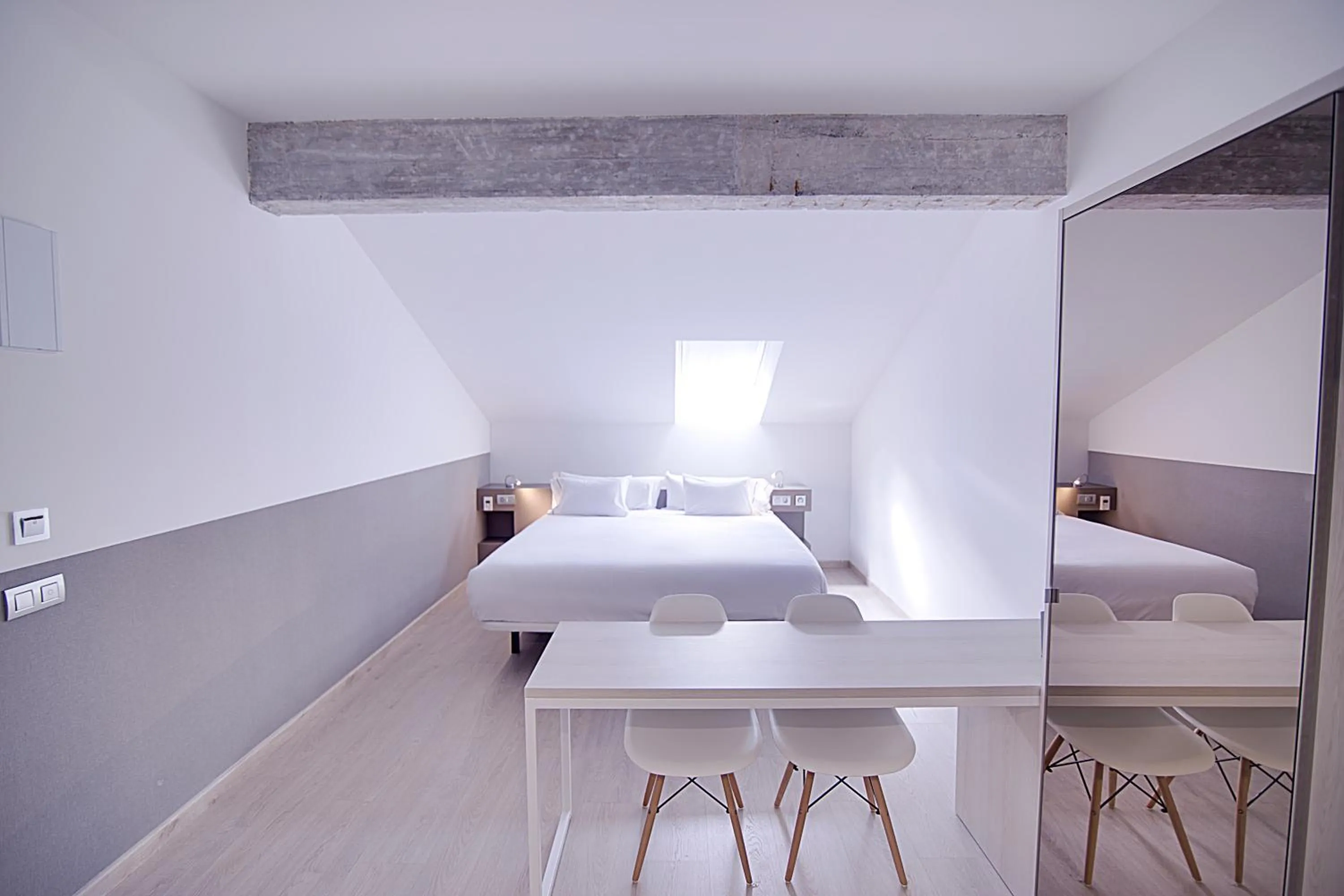 Bed in B&B HOTELS Donostia San Sebastián Aeropuerto