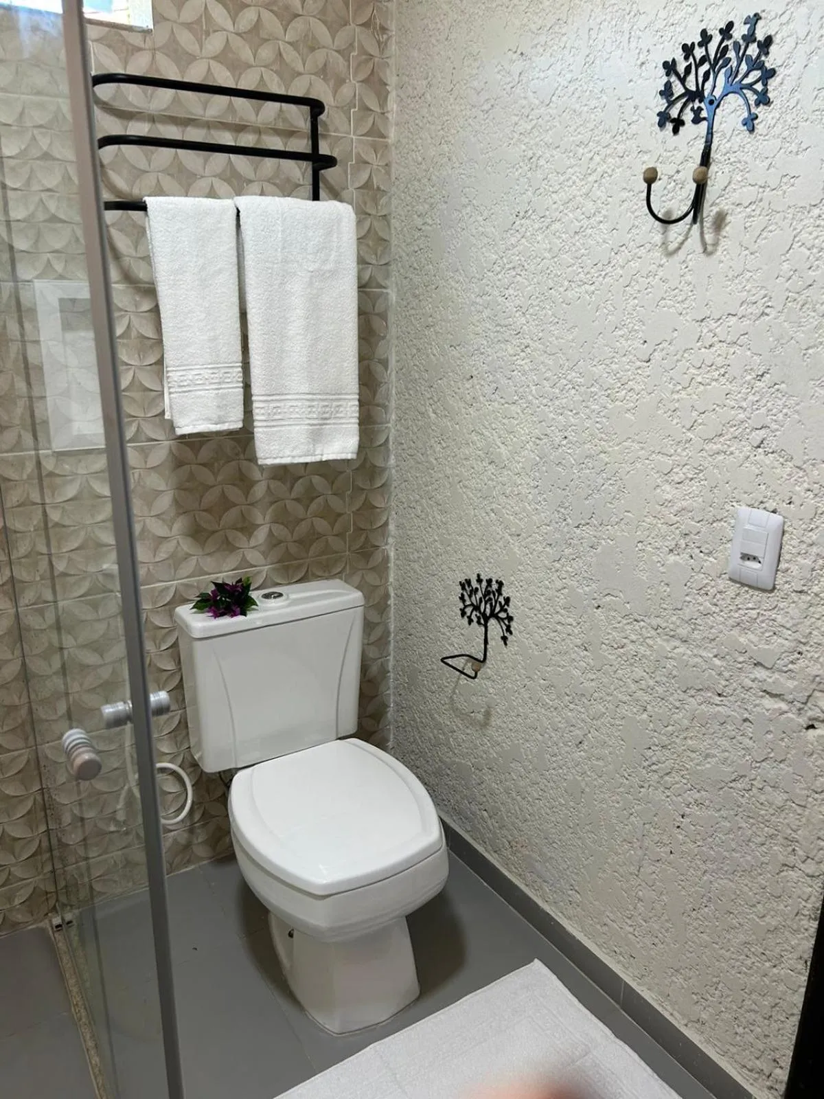 Toilet in Pousada Preciosa do Arraial - com Natura e L'Occitane - recém inaugurada