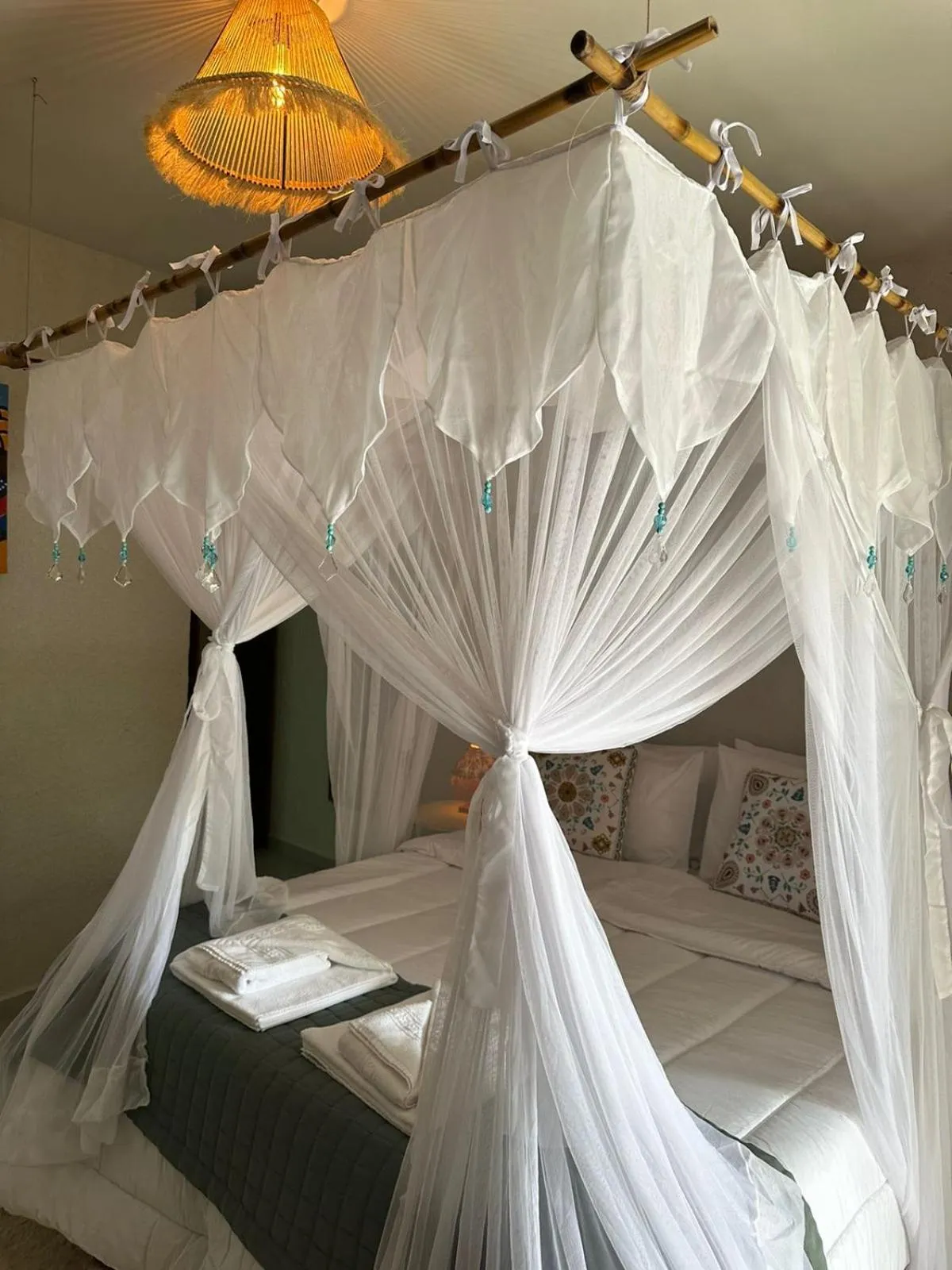 Bed in Pousada Preciosa do Arraial - com Natura e L'Occitane - recém inaugurada