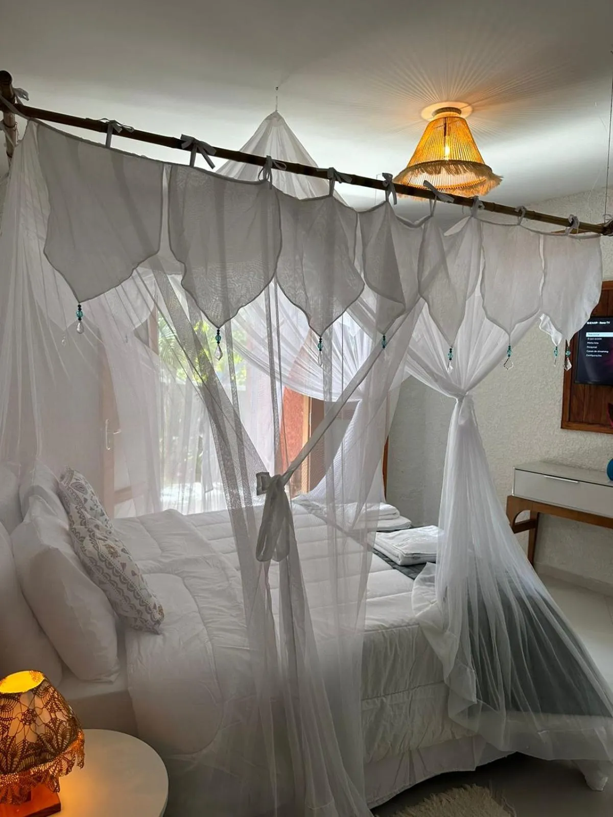 Bed in Pousada Preciosa do Arraial - com Natura e L'Occitane - recém inaugurada