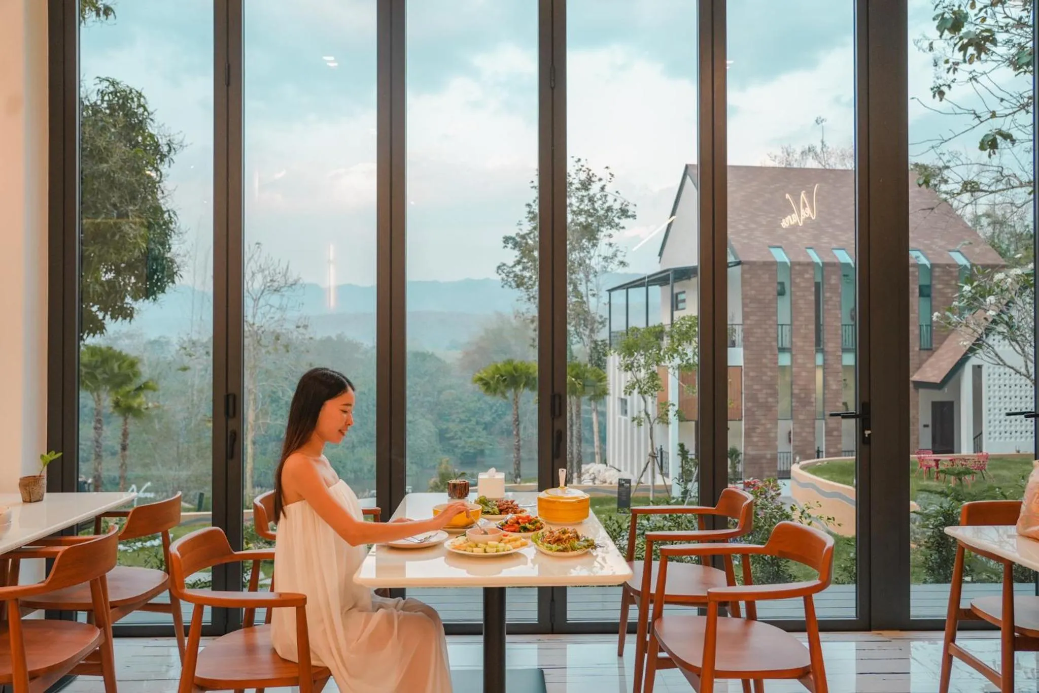 Food in VeeVaree Riverkwai Resort