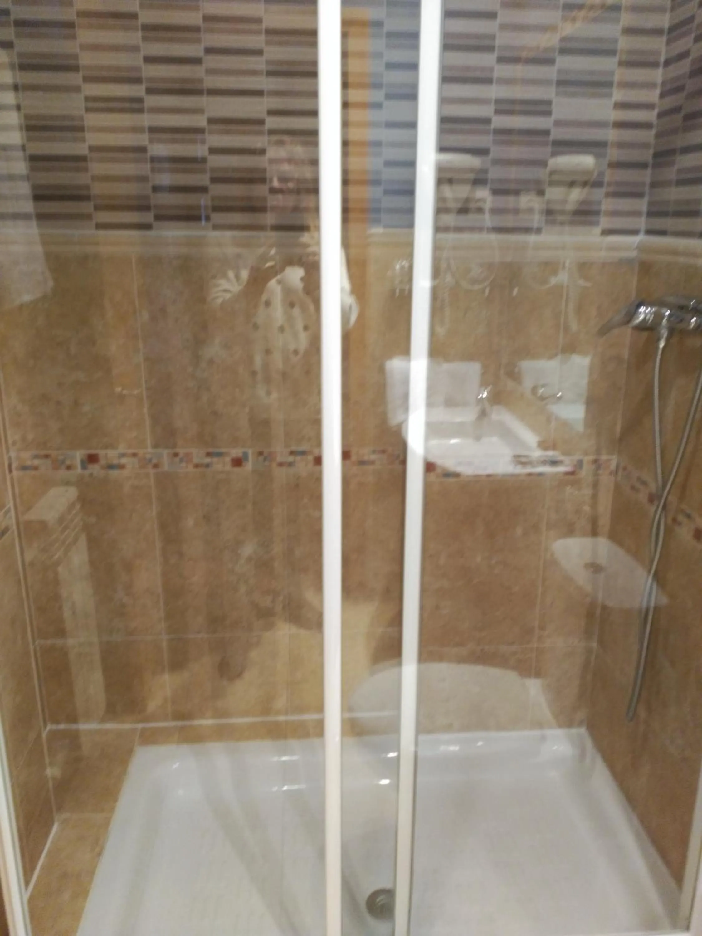 Shower in Hotel Las Murallas