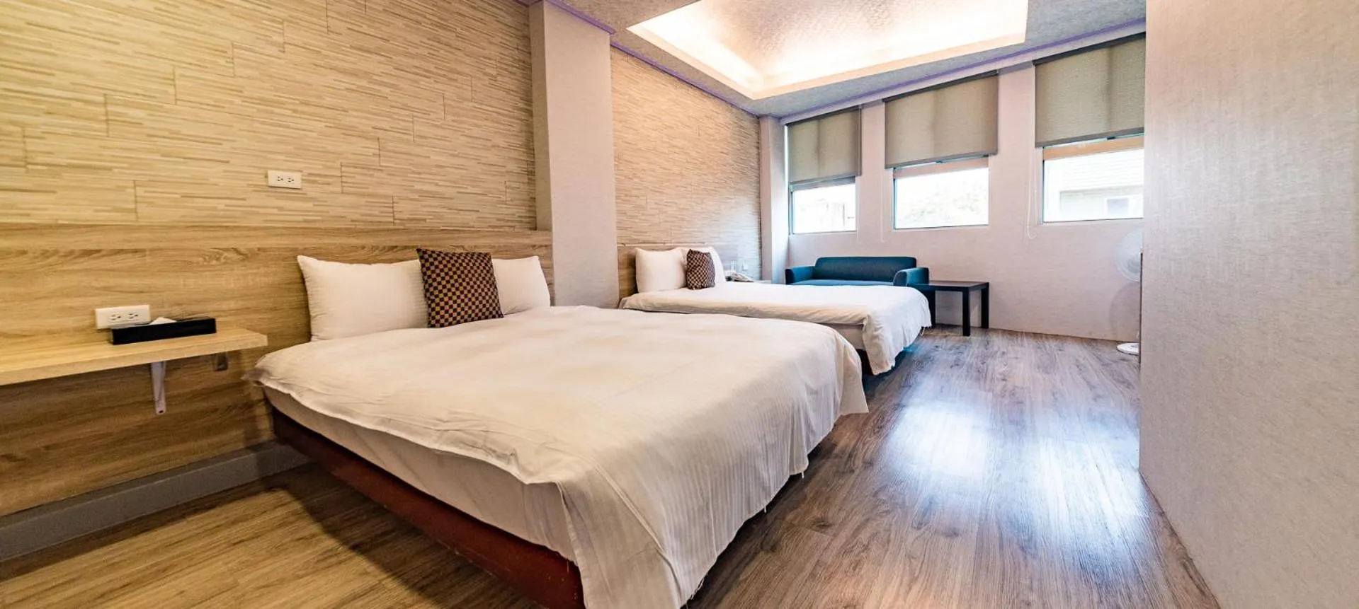 Bed in Beauty Garden Hotel - Jiaoxi