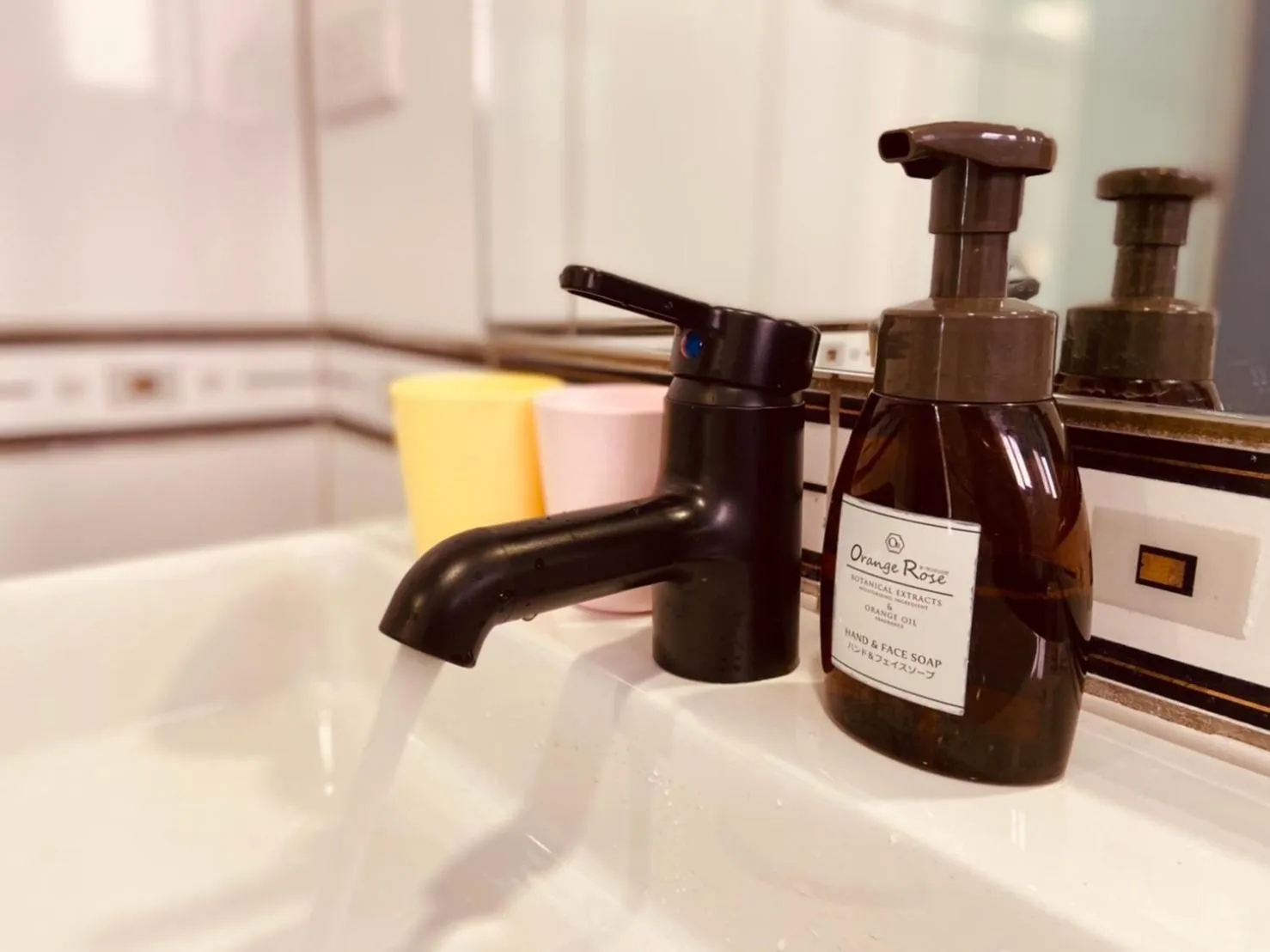 Bathroom in Beauty Garden Hotel - Jiaoxi