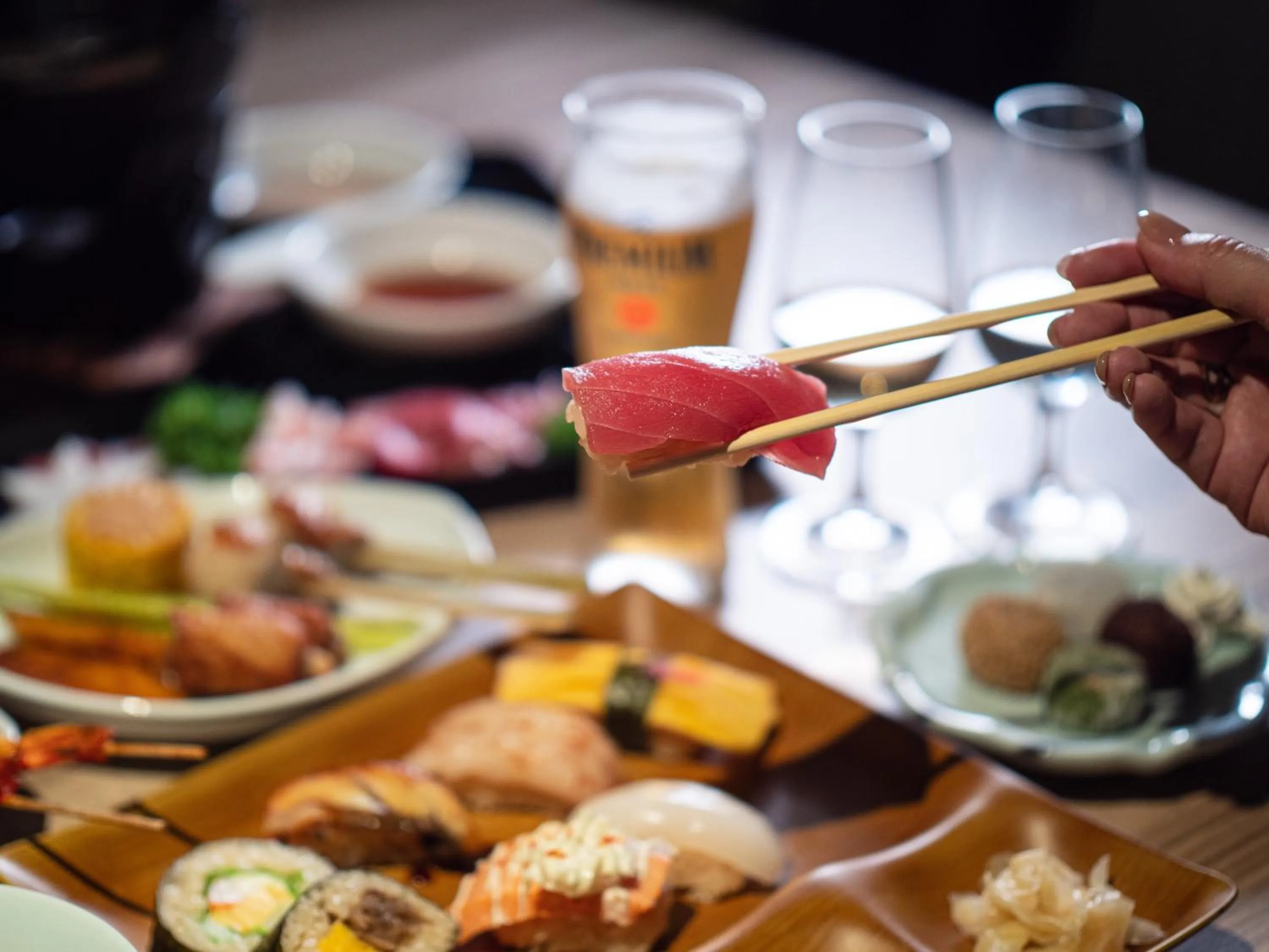 Dinner in Yukyo no Hibiki Yusai