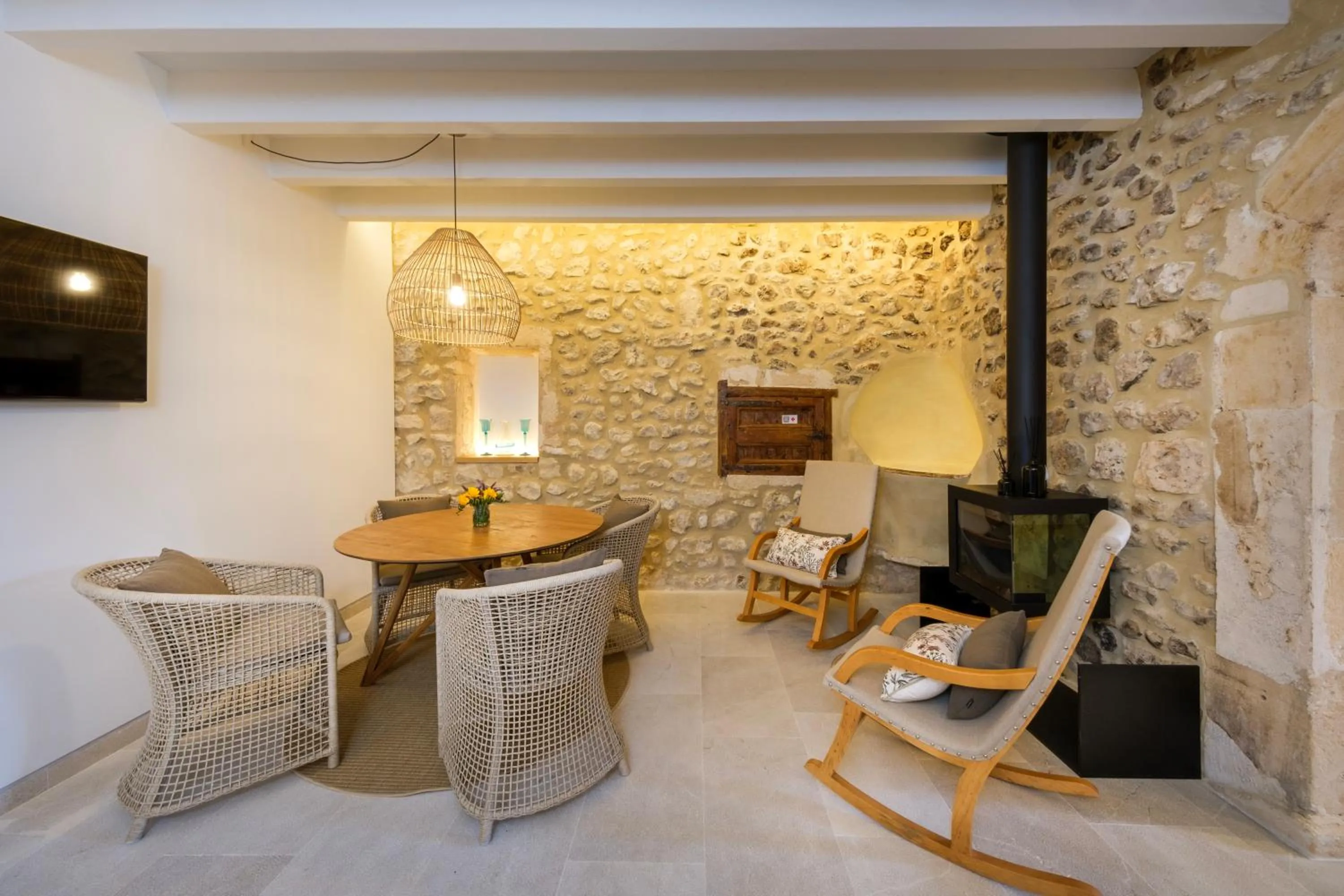 Living room in Fincahotel Treurer - Olive Grove & Grand House - Adults Only