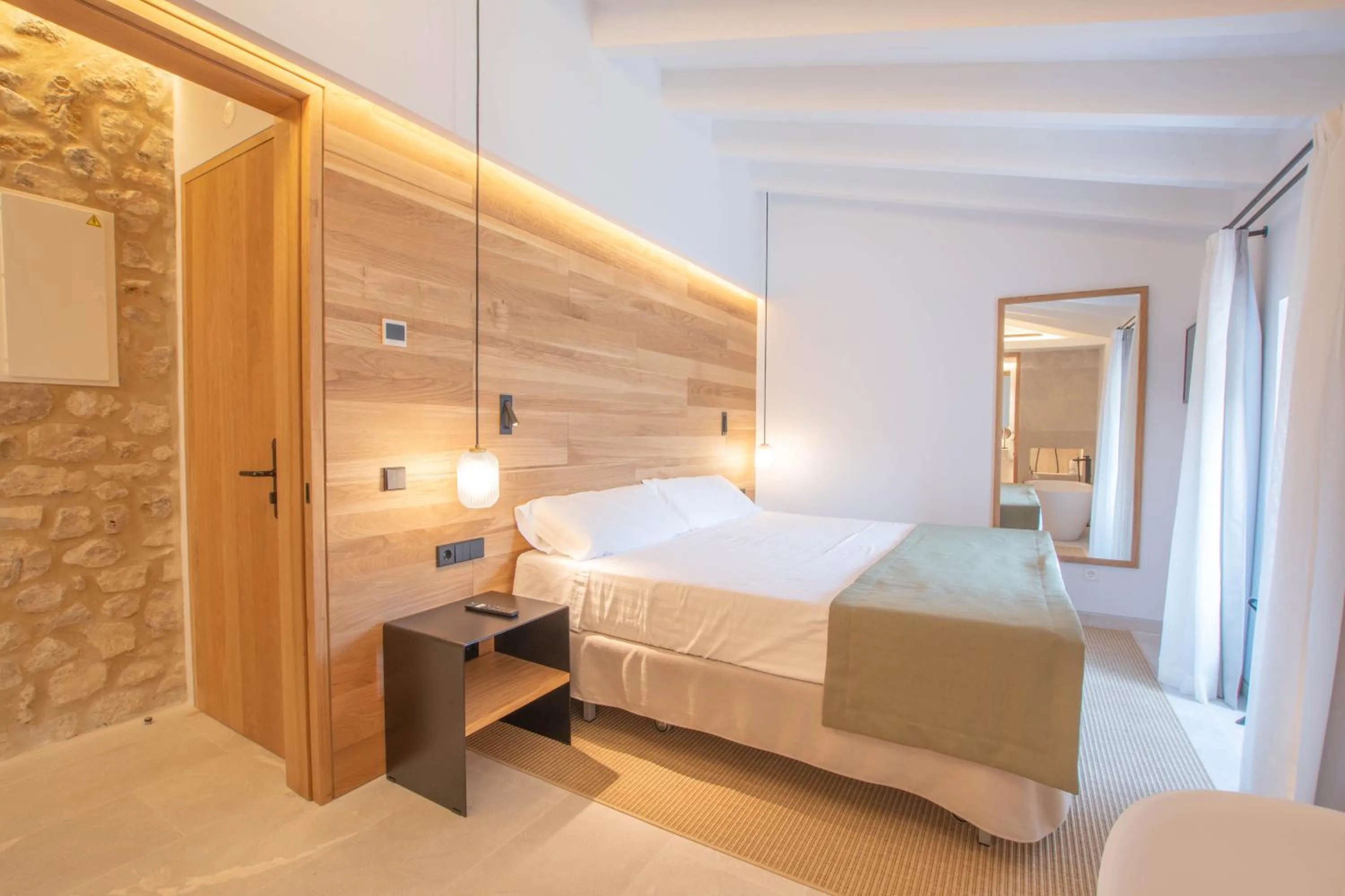 Bed in Fincahotel Treurer - Olive Grove & Grand House - Adults Only