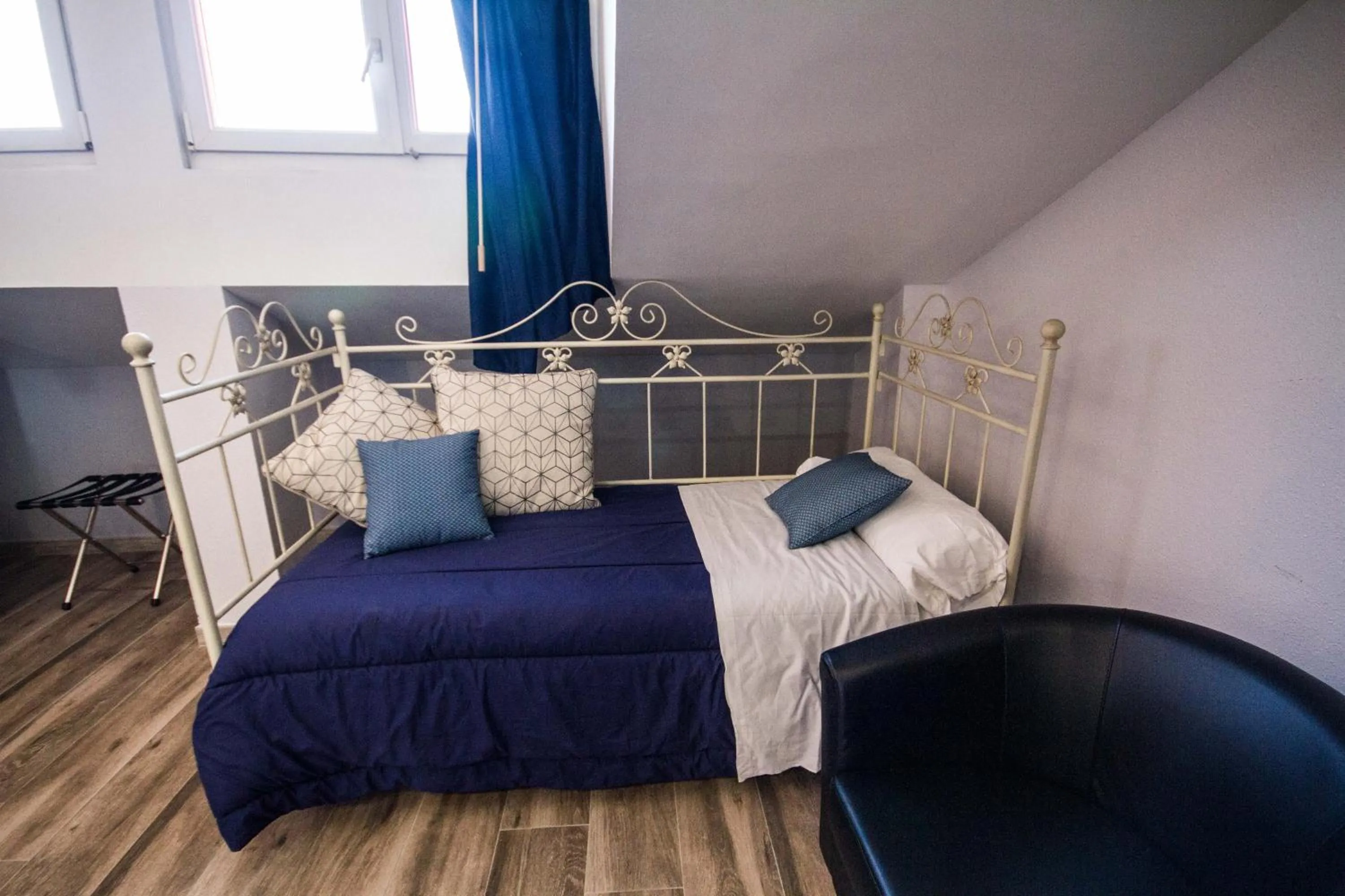 Bed in Hotel Ria de Bilbao