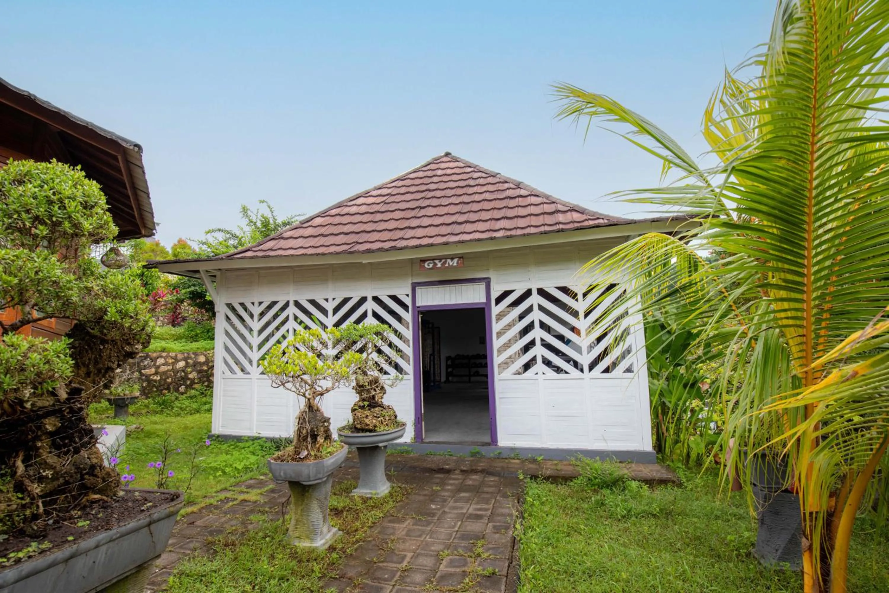 Fitness centre/facilities in The Kleep Jungle Resort