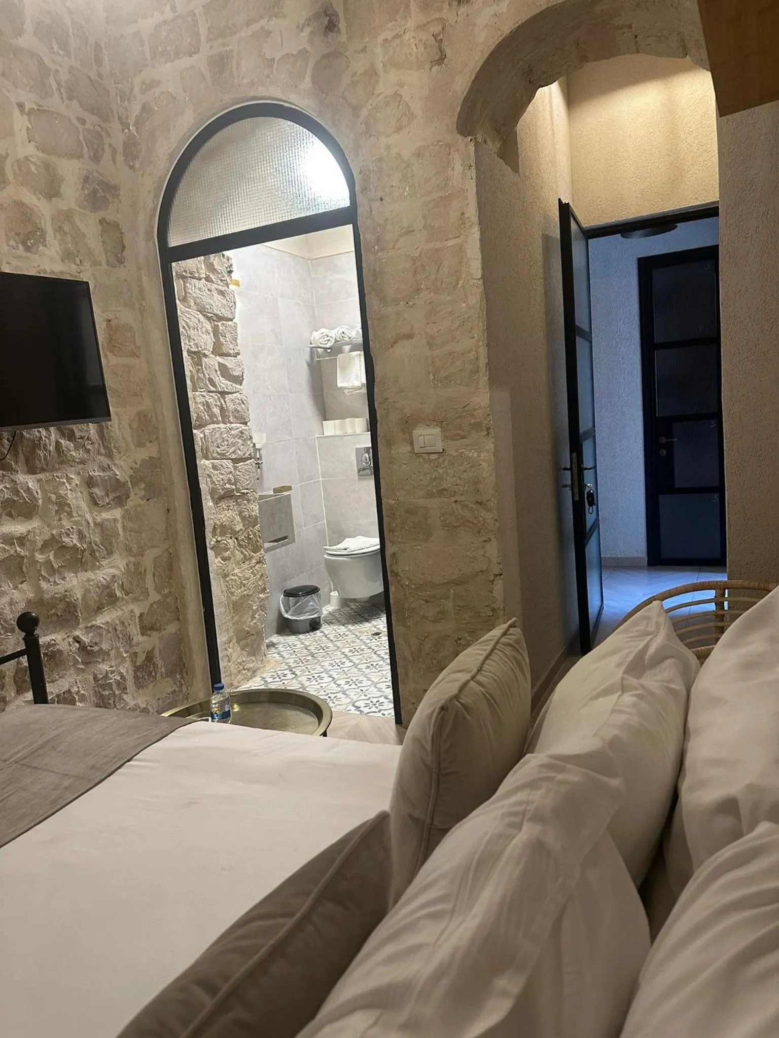 Bed in וילה תהילה המחודש - The new Villa Tehila