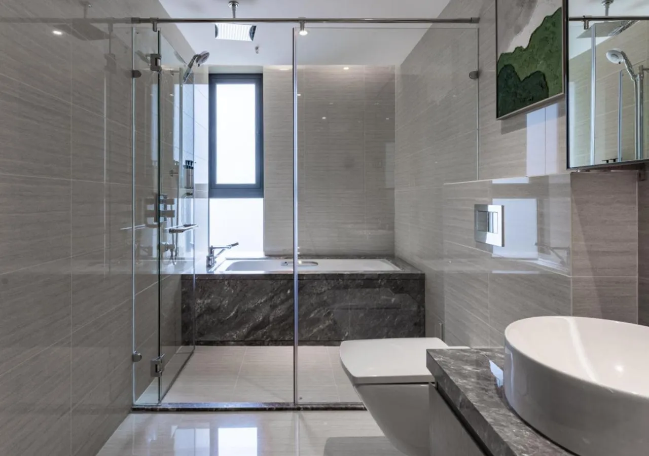 Bathroom in Pan Pacific Serviced Suites Nairobi