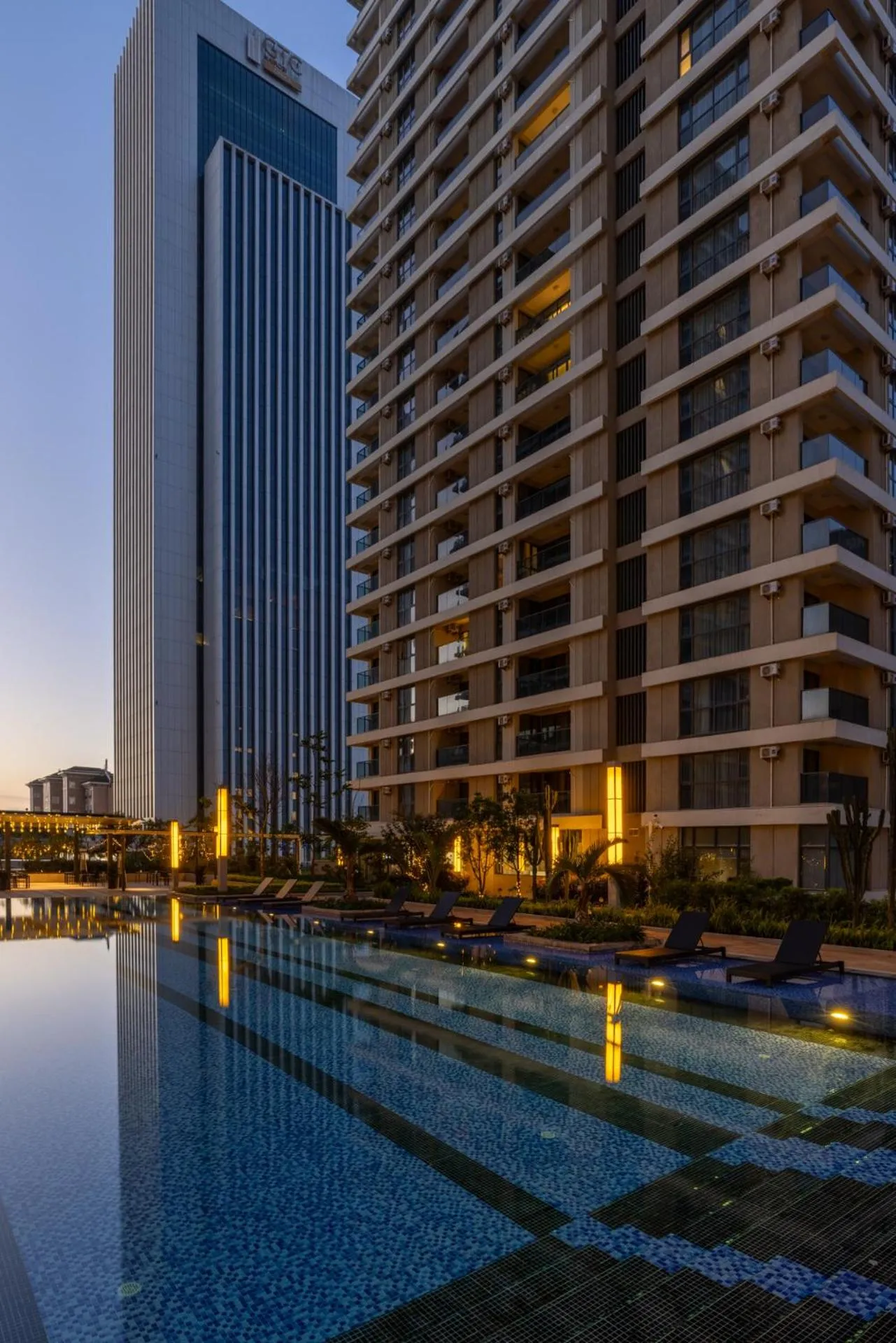 Property building in Pan Pacific Serviced Suites Nairobi