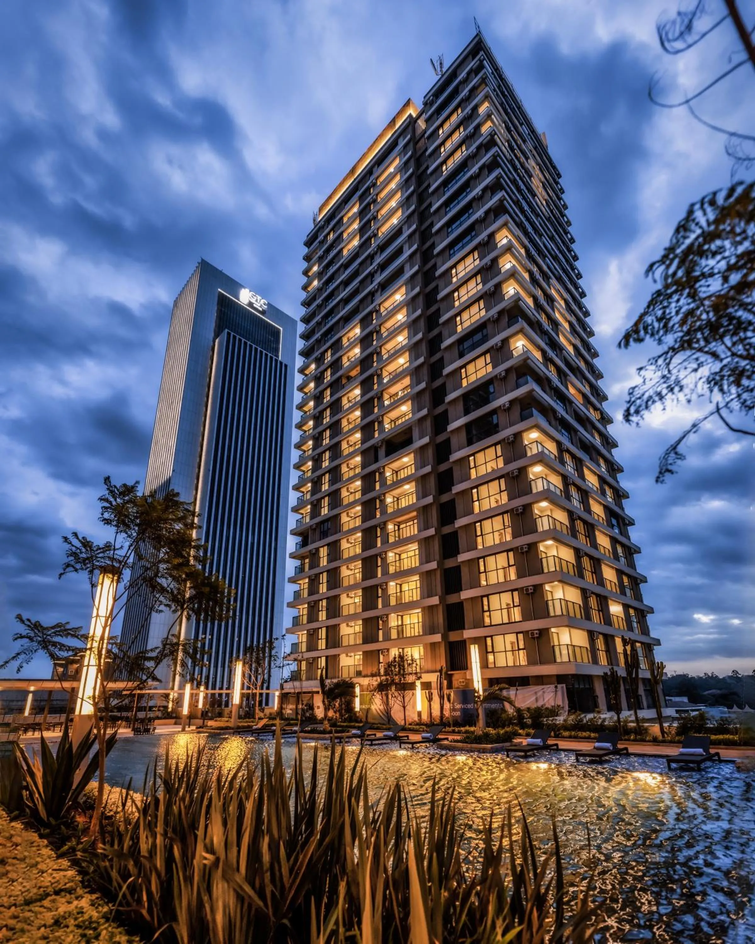 Property building in Pan Pacific Serviced Suites Nairobi