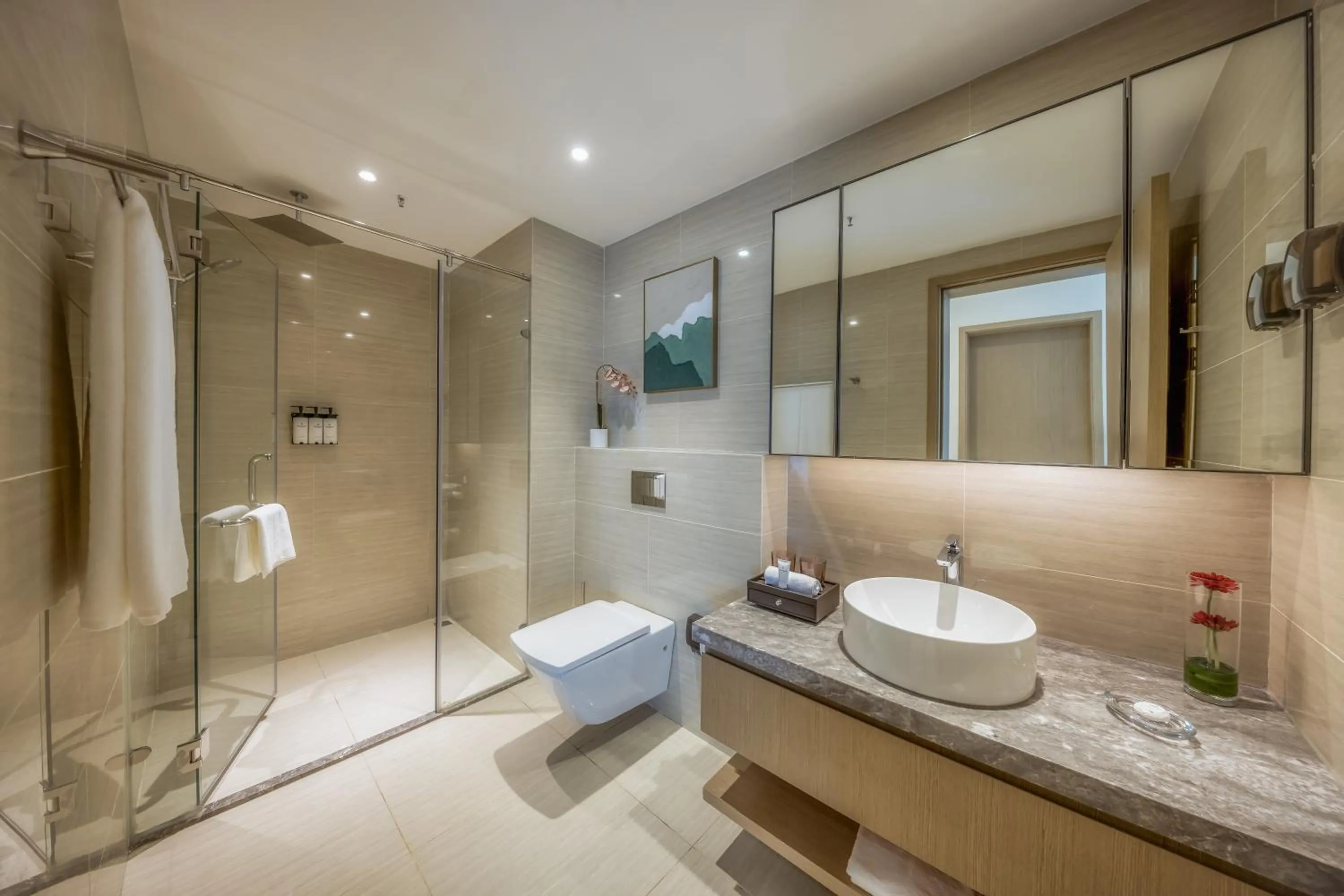 Toilet in Pan Pacific Serviced Suites Nairobi