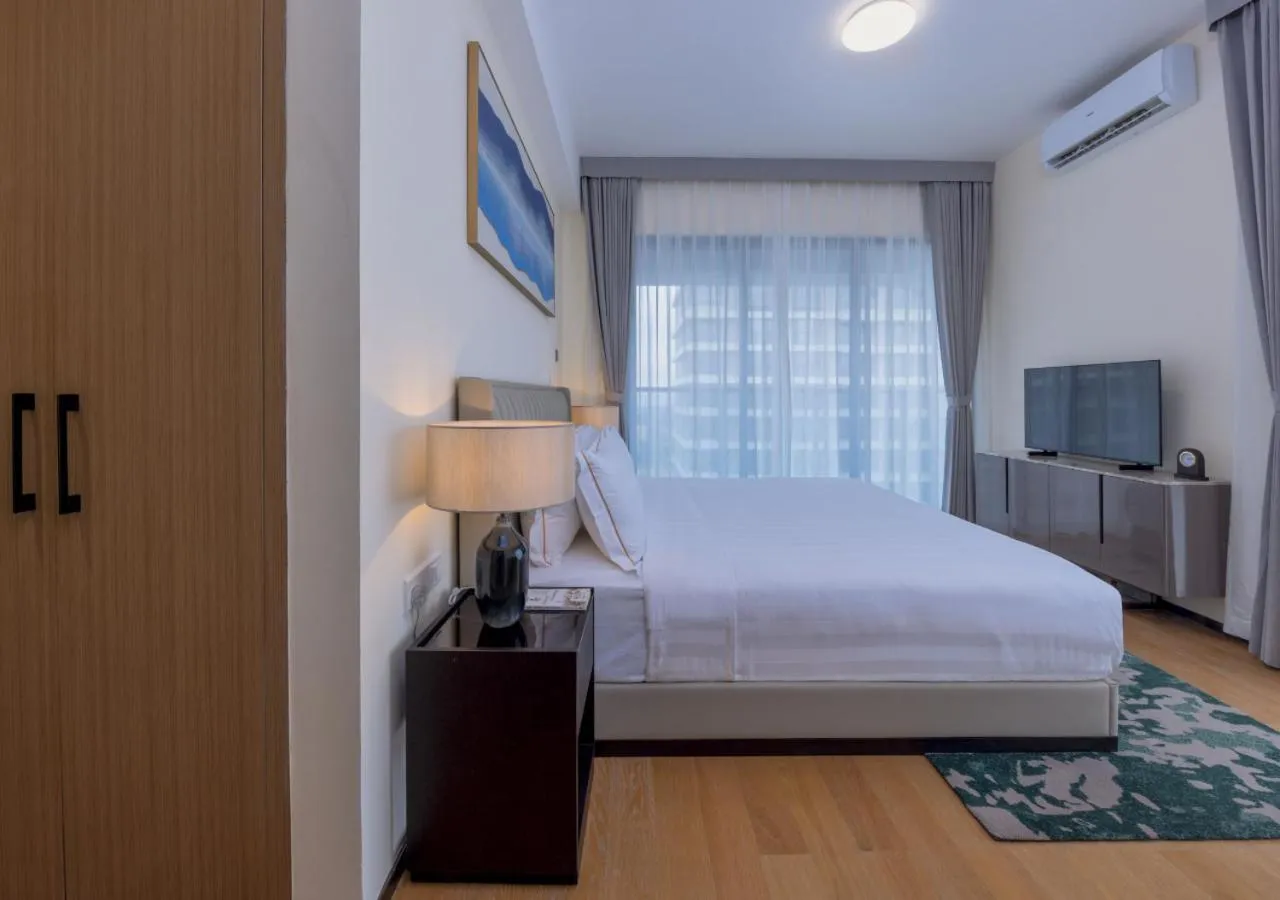 Bedroom, Bed in Pan Pacific Serviced Suites Nairobi