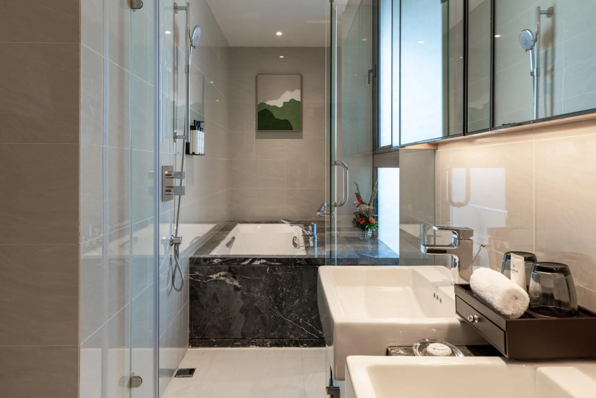 Bathroom in Pan Pacific Serviced Suites Nairobi