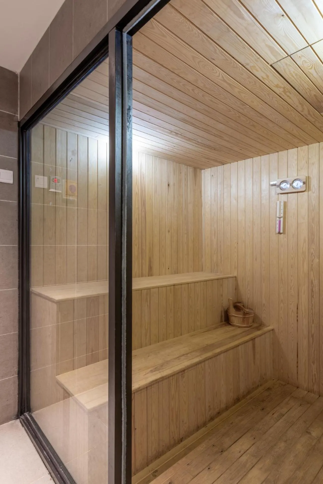 Sauna in Pan Pacific Serviced Suites Nairobi