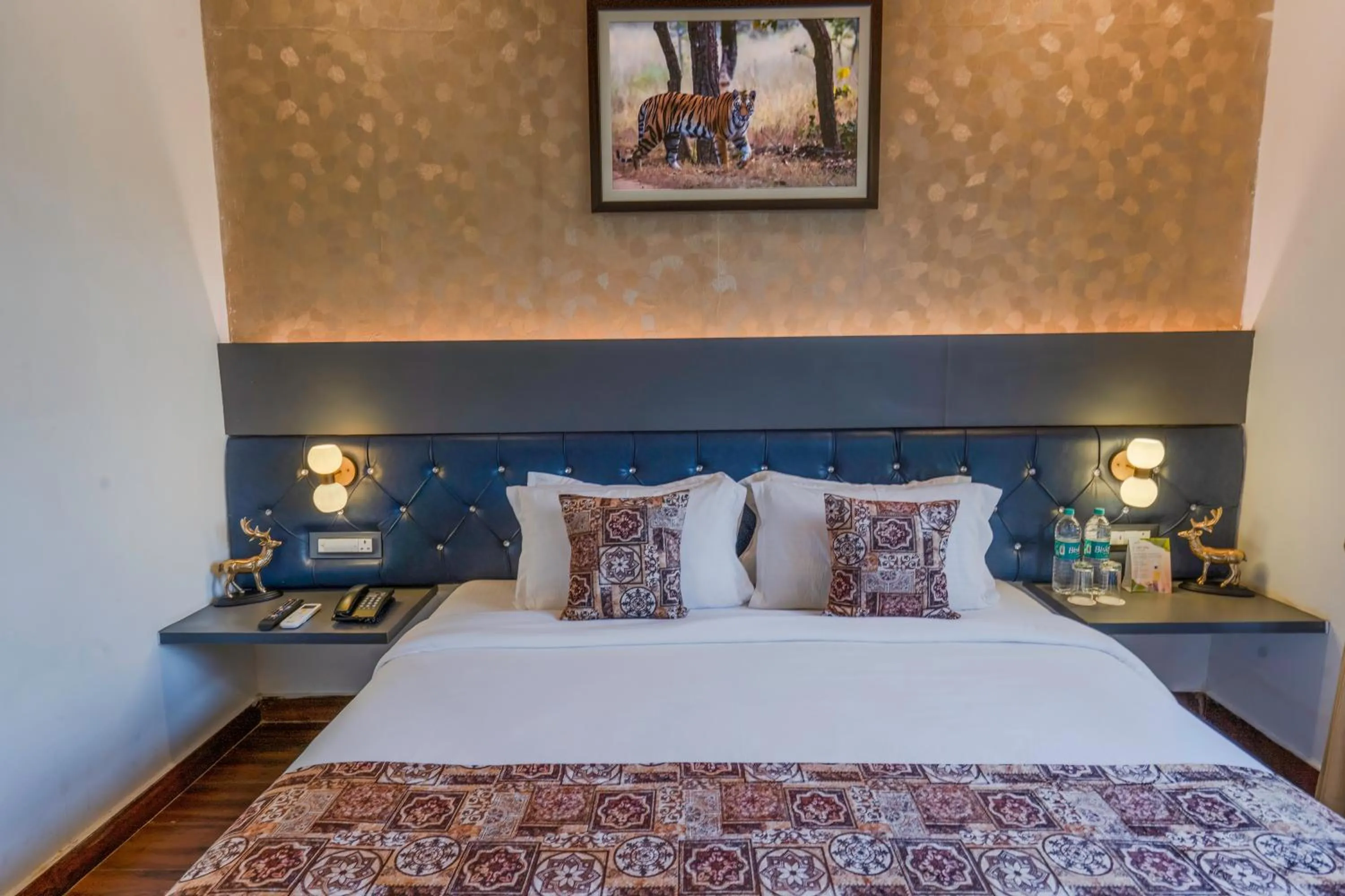 Bed in ANANTUM GATEWAY RESORTS