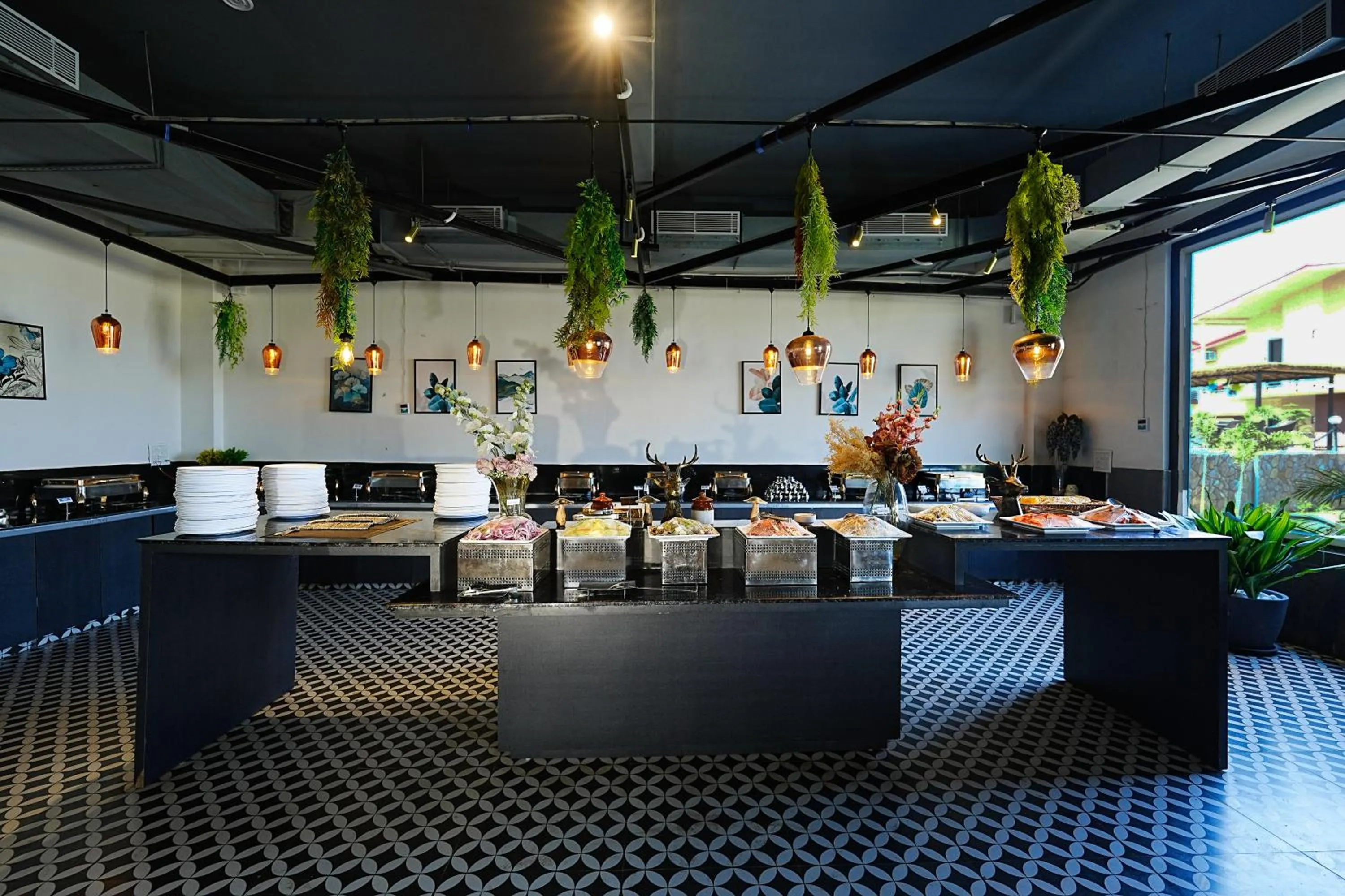 Buffet breakfast in ANANTUM GATEWAY RESORTS