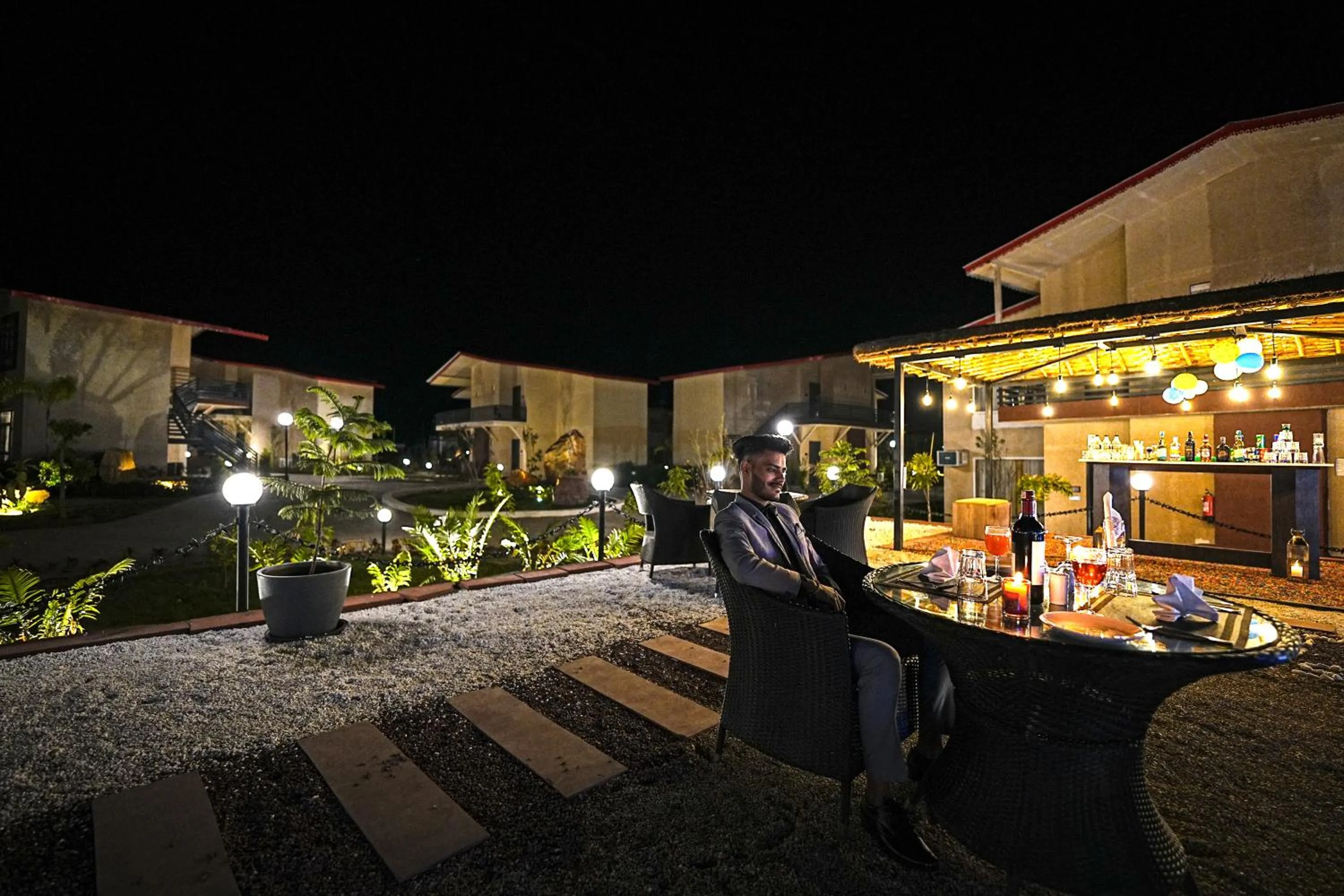 Dining area in ANANTUM GATEWAY RESORTS