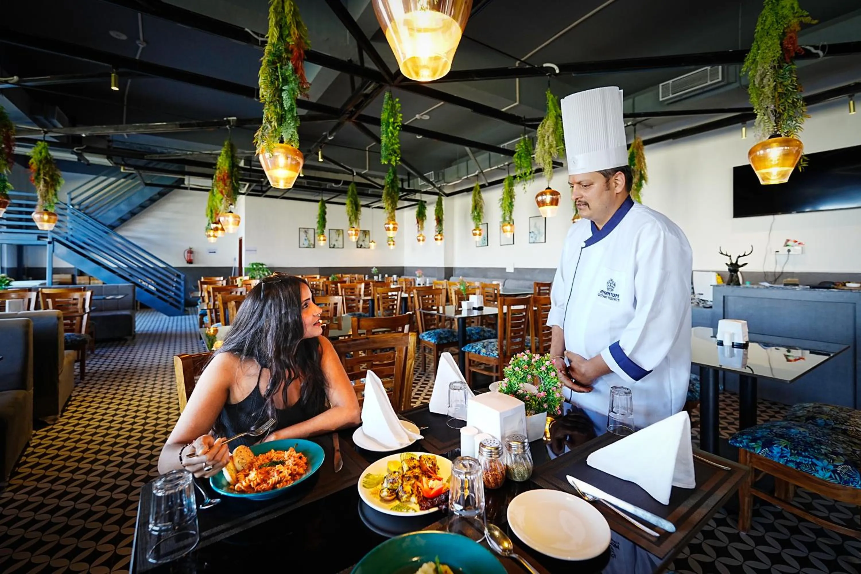 Restaurant/places to eat in ANANTUM GATEWAY RESORTS