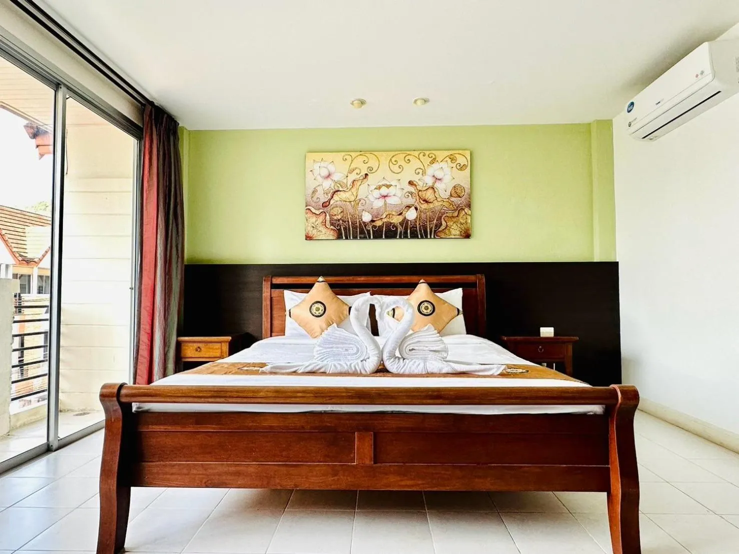 Bed in Sea Boss Homestay