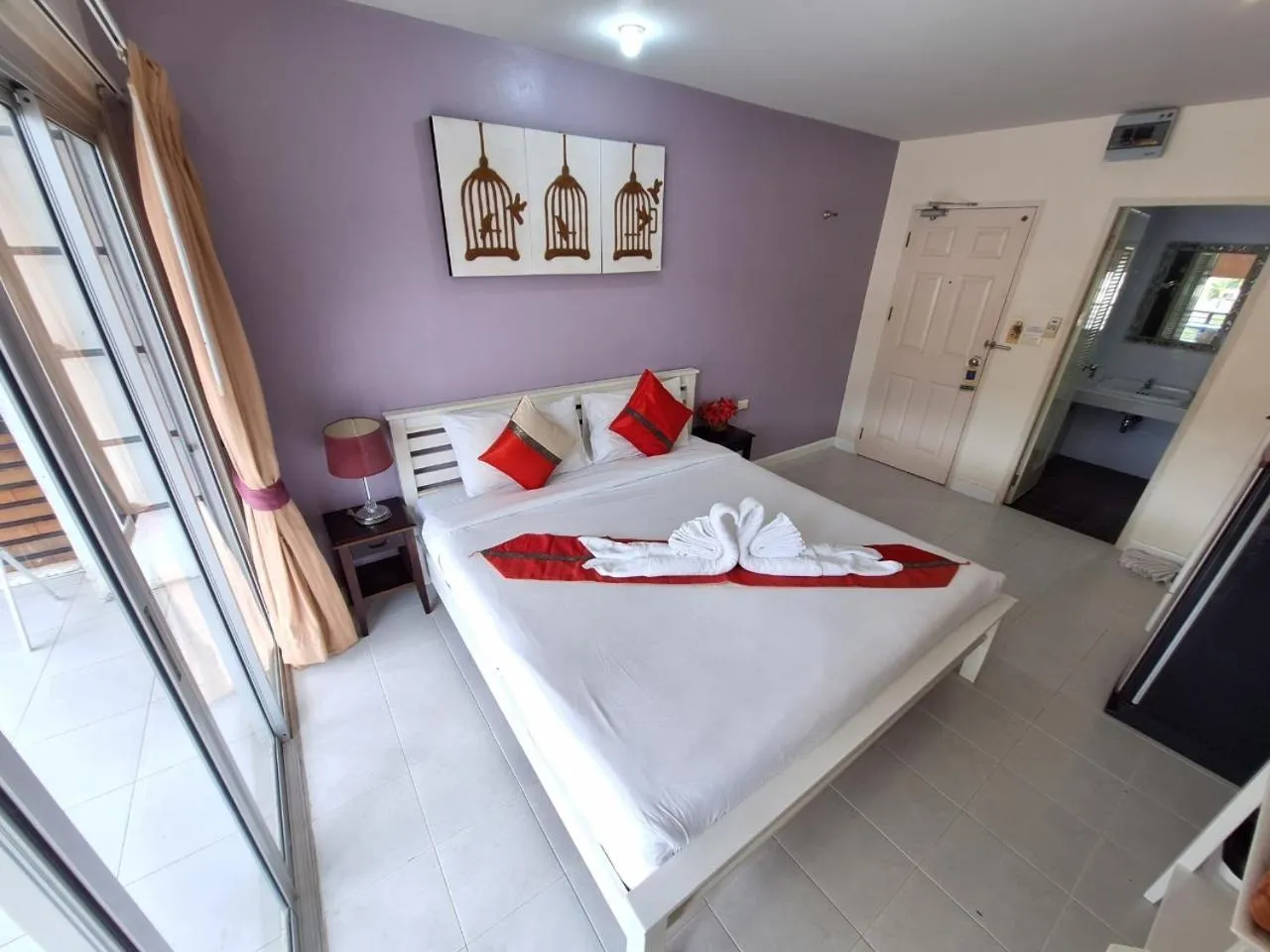 Bed in Sea Boss Homestay