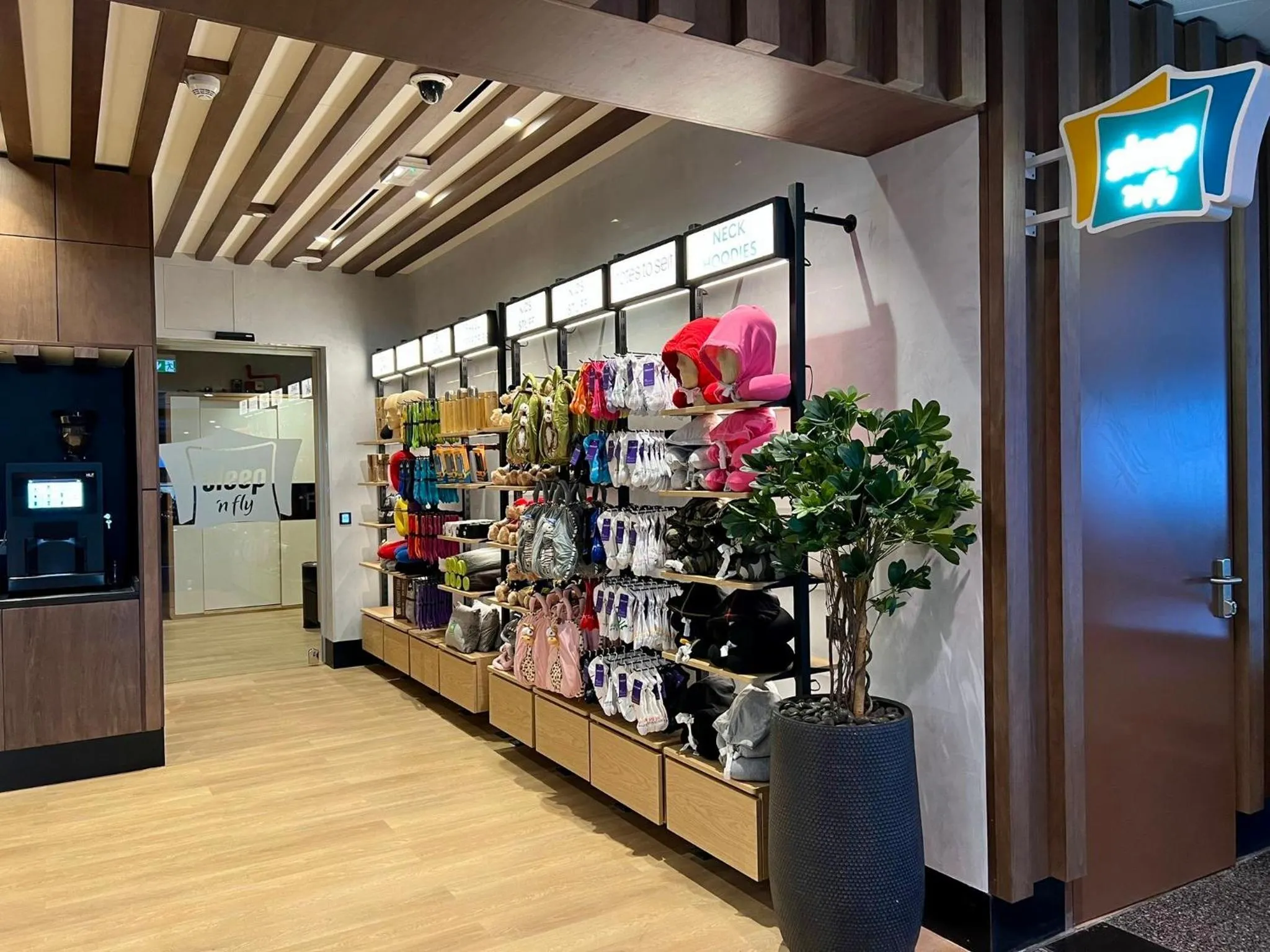 On-site shops in Sleepover Doha North Node, Gate C30