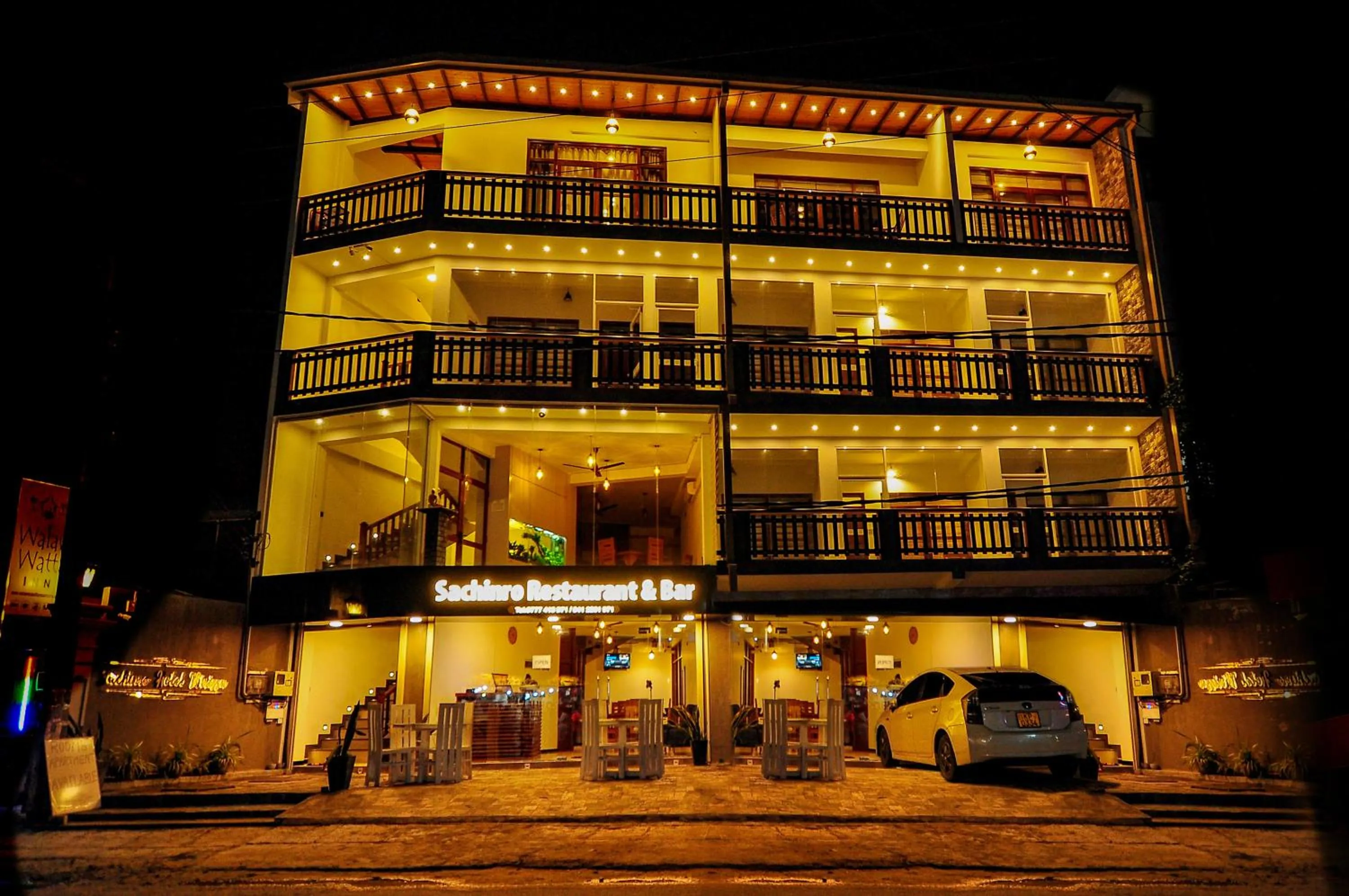 Property building in Sachinro Hotel Mirissa