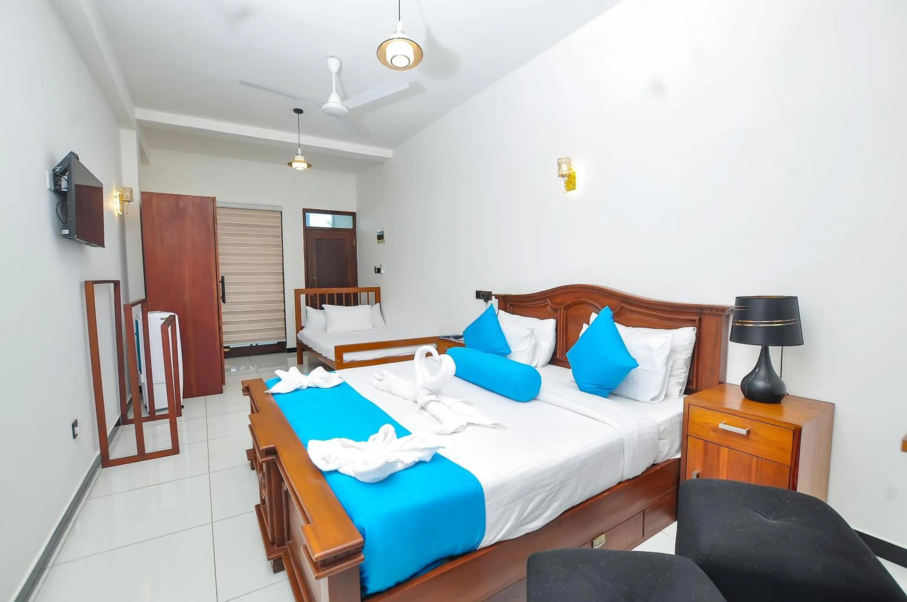 Bedroom, Bed in Sachinro Hotel Mirissa