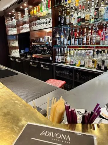 Lounge or bar in Hotel Le Divona "au coeur de Divonne"