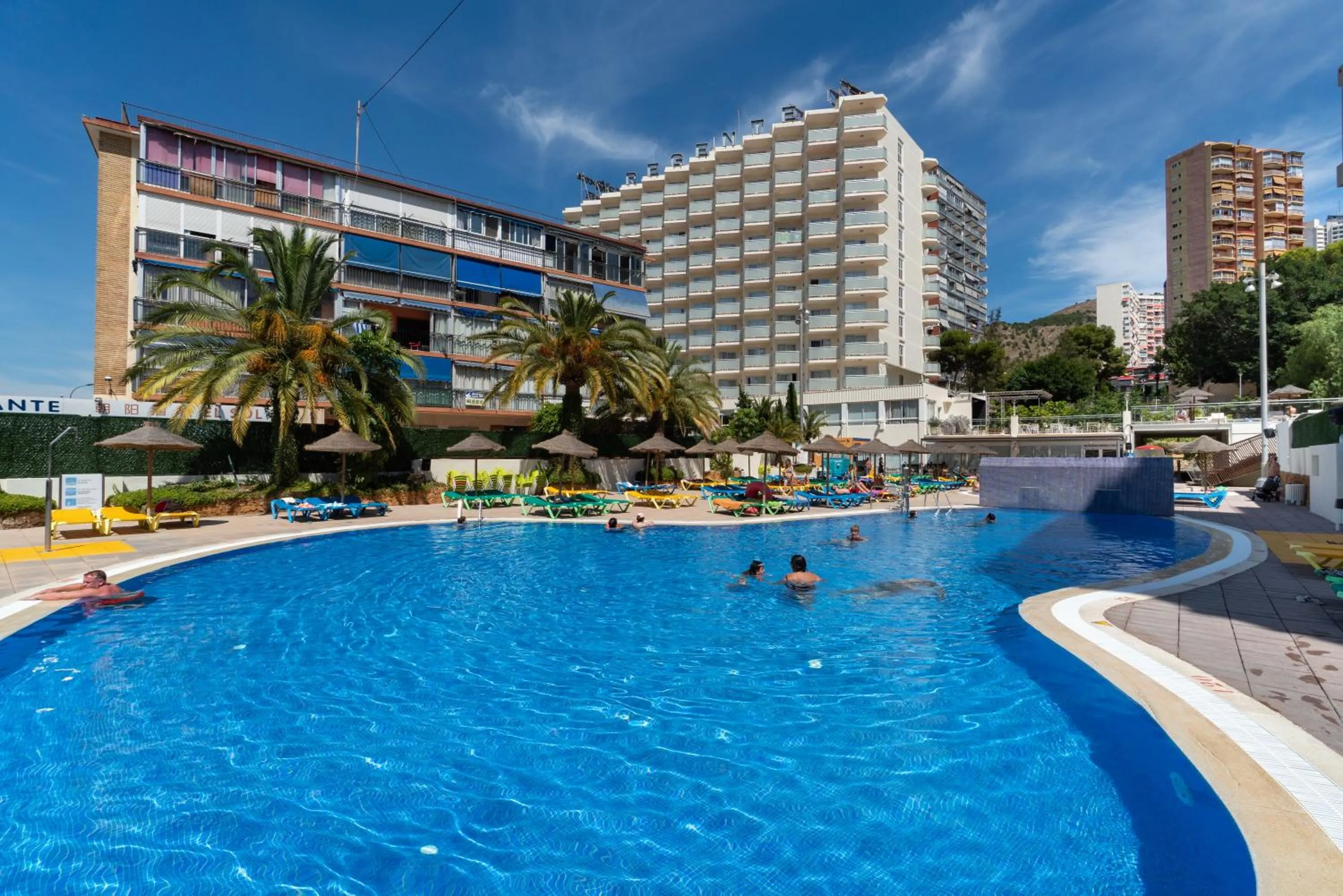 Swimming pool in Medplaya Hotel Regente