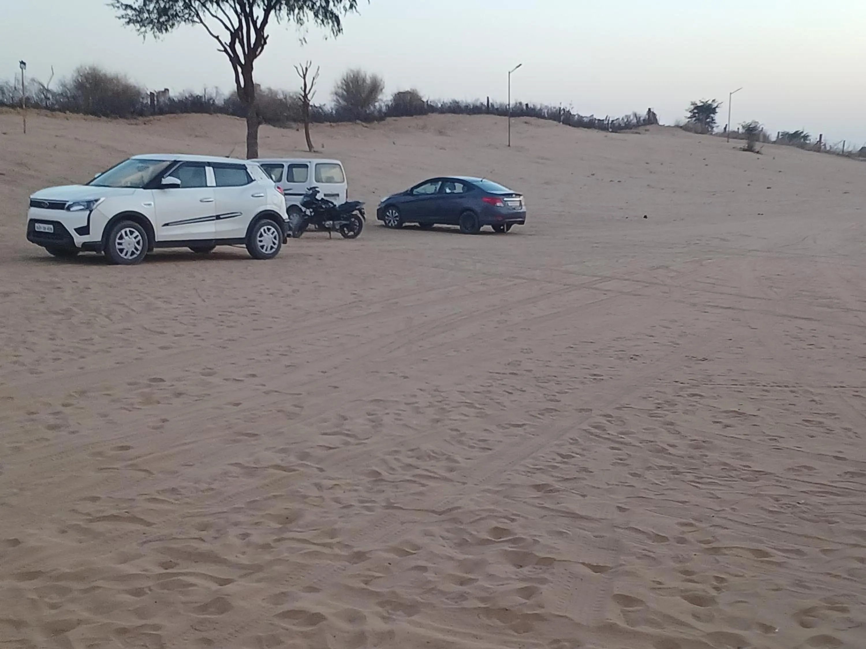 Parking in Bikaner Desert Camp and Resort