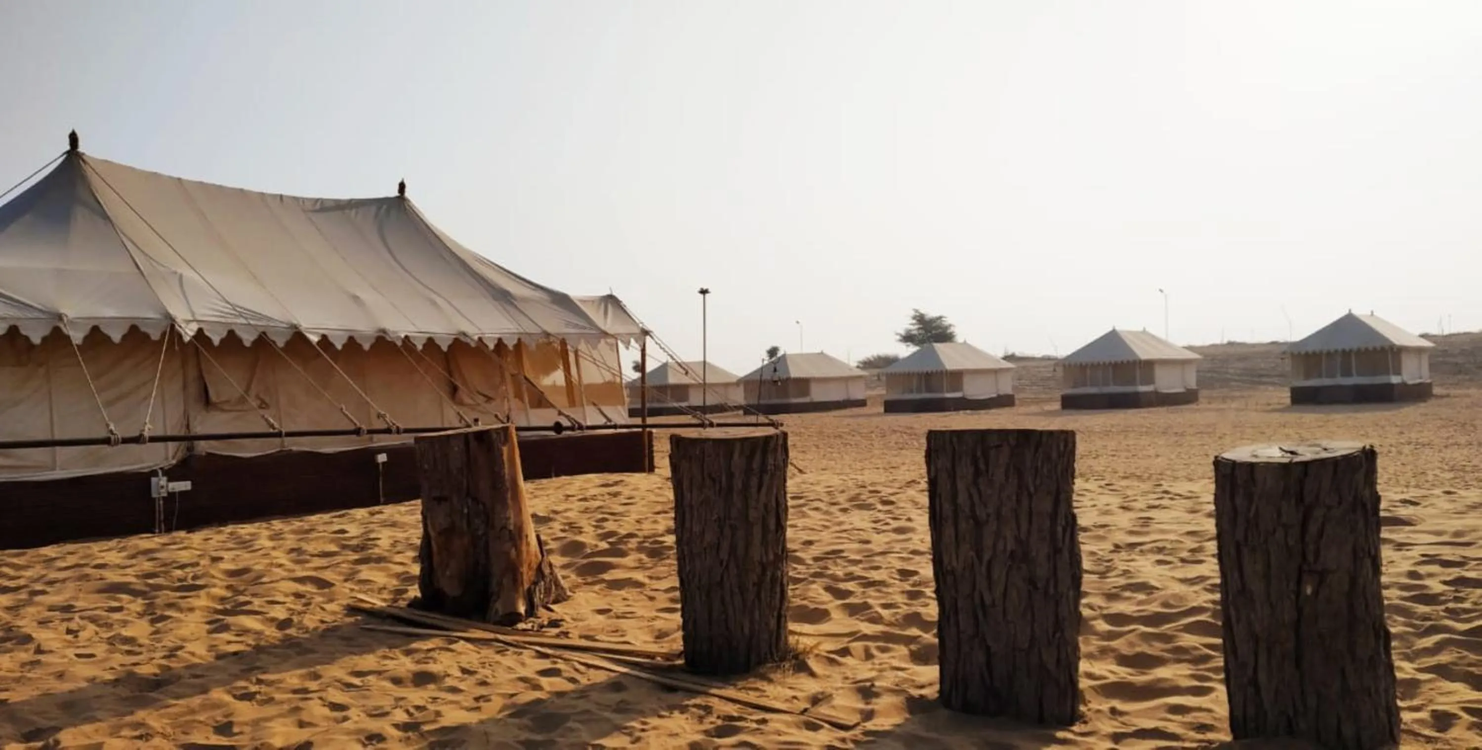 Natural landscape in Bikaner Desert Camp and Resort